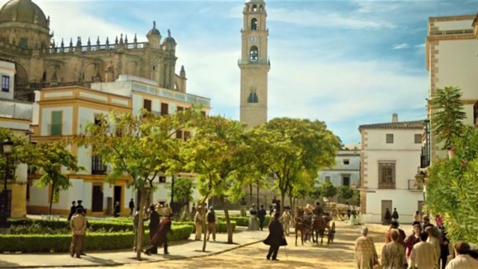 El Arroyo y la Catedral en la serie.