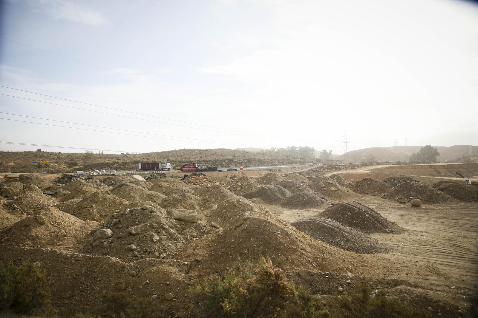 Las imágenes de las obras para la conexión entre la A7 y la A-92 en Viator