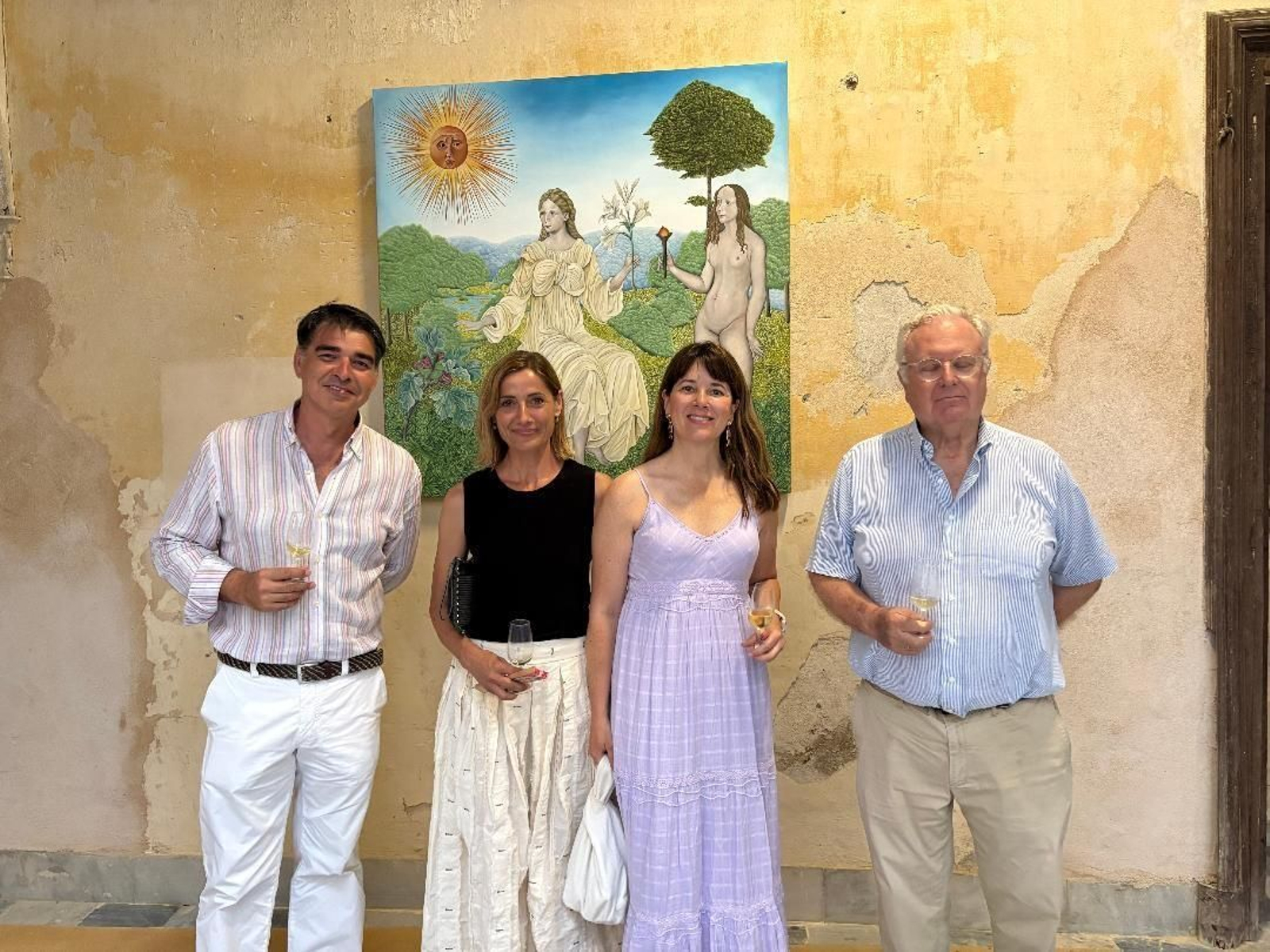 Ángel Gracia , Pepa Díaz, Norma Veiga y Tomás Osborne. Ángel Gracia , Pepa Díaz, Norma Veiga y Tomás Osborne.