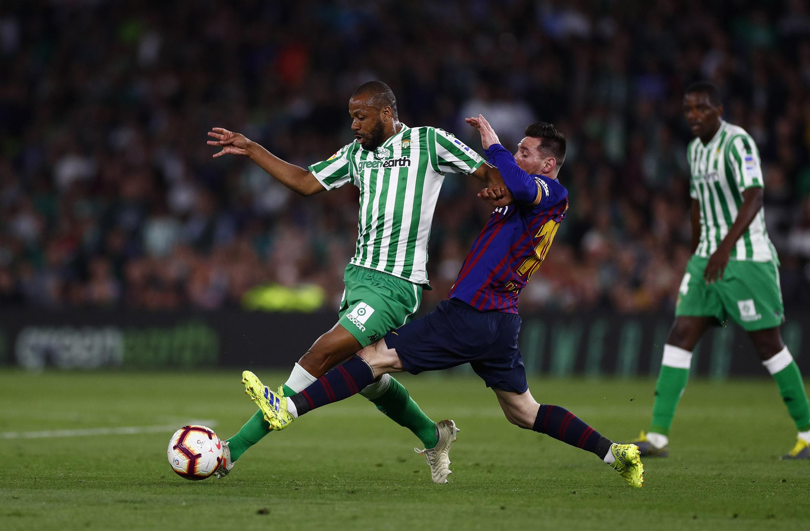 El Betis-Barcelona, en imágenes