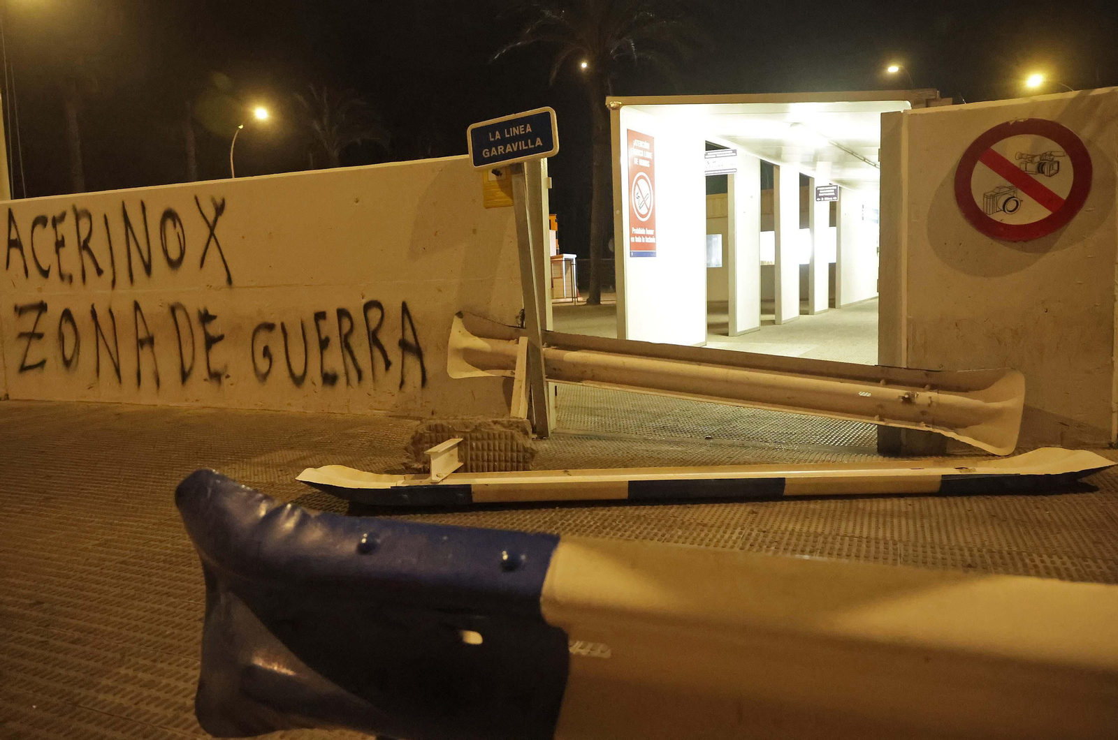 Imágenes de la segunda jornada de huelga en Acerinox