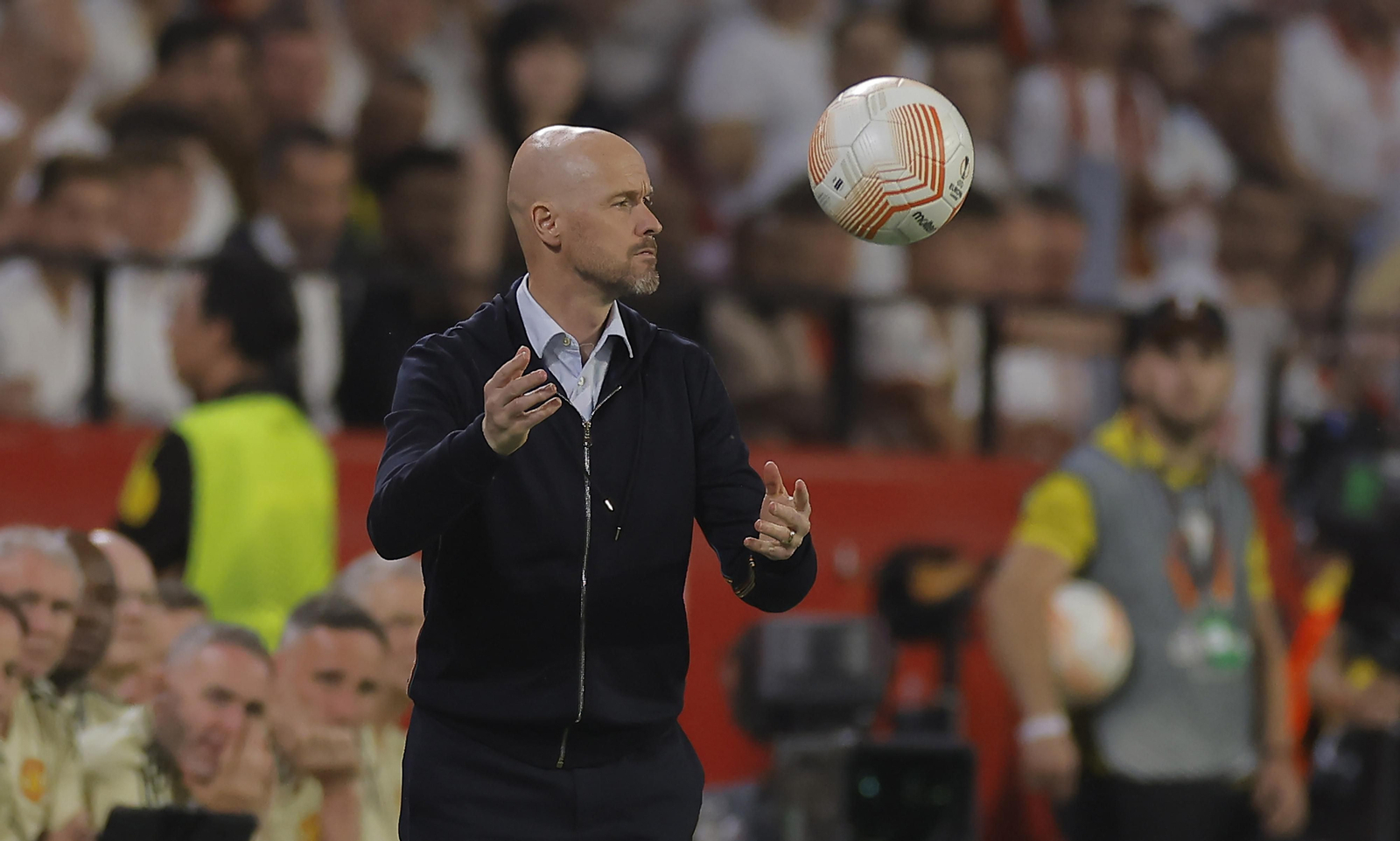 Las fotos del Sevilla-Manchester