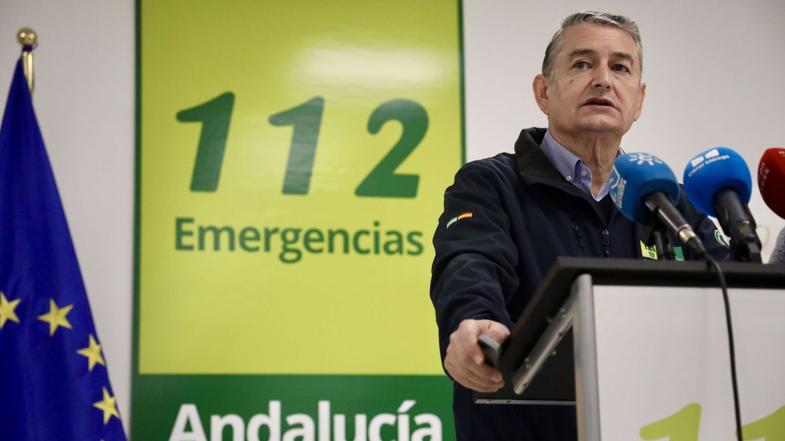 El consejero Antonio Sanz, este domingo.