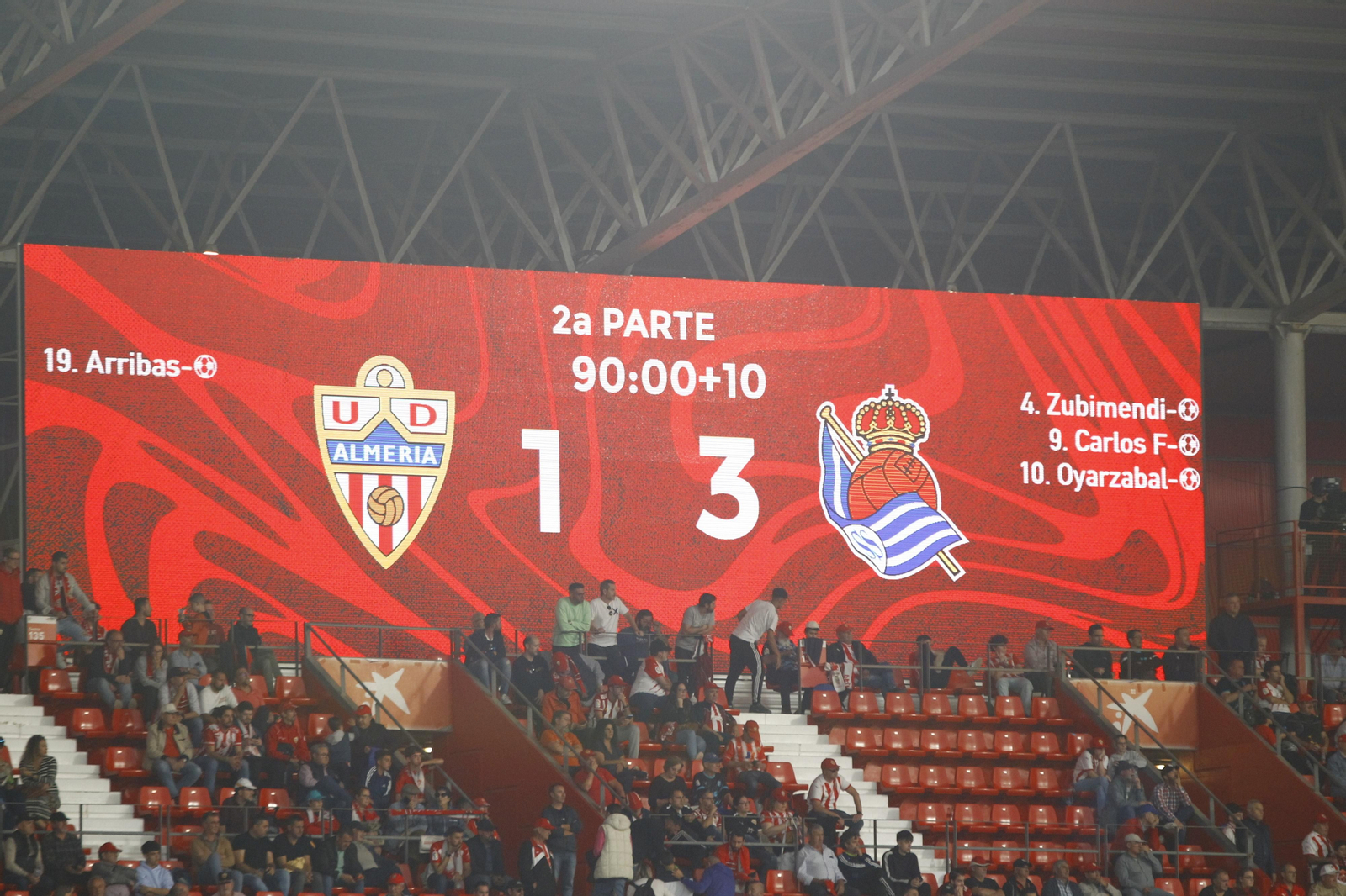 Fotogalería U.D. Almería-Real Sociedad