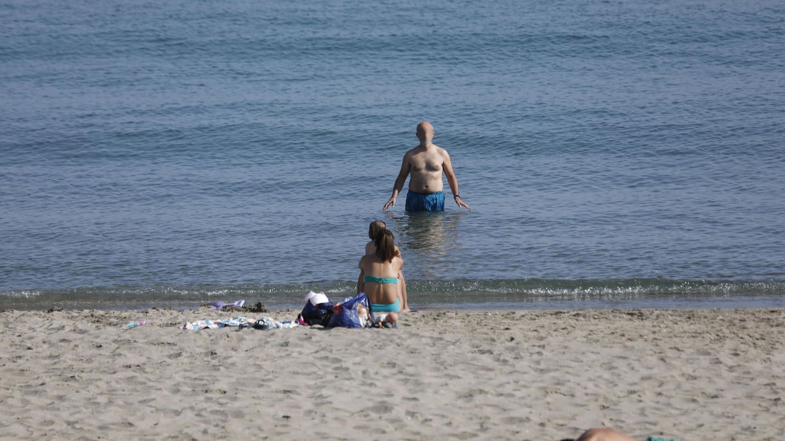 Playa de Torreguadiaro.
