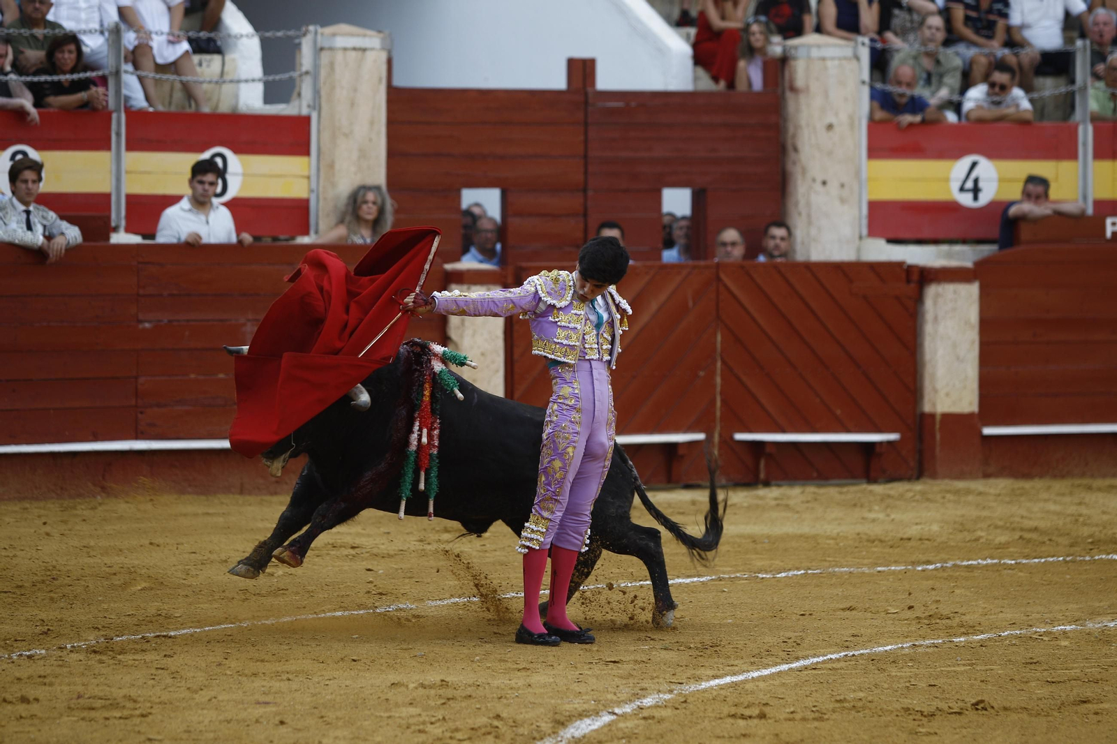 Imágenes de la novillada de la Feria de Almería 2025