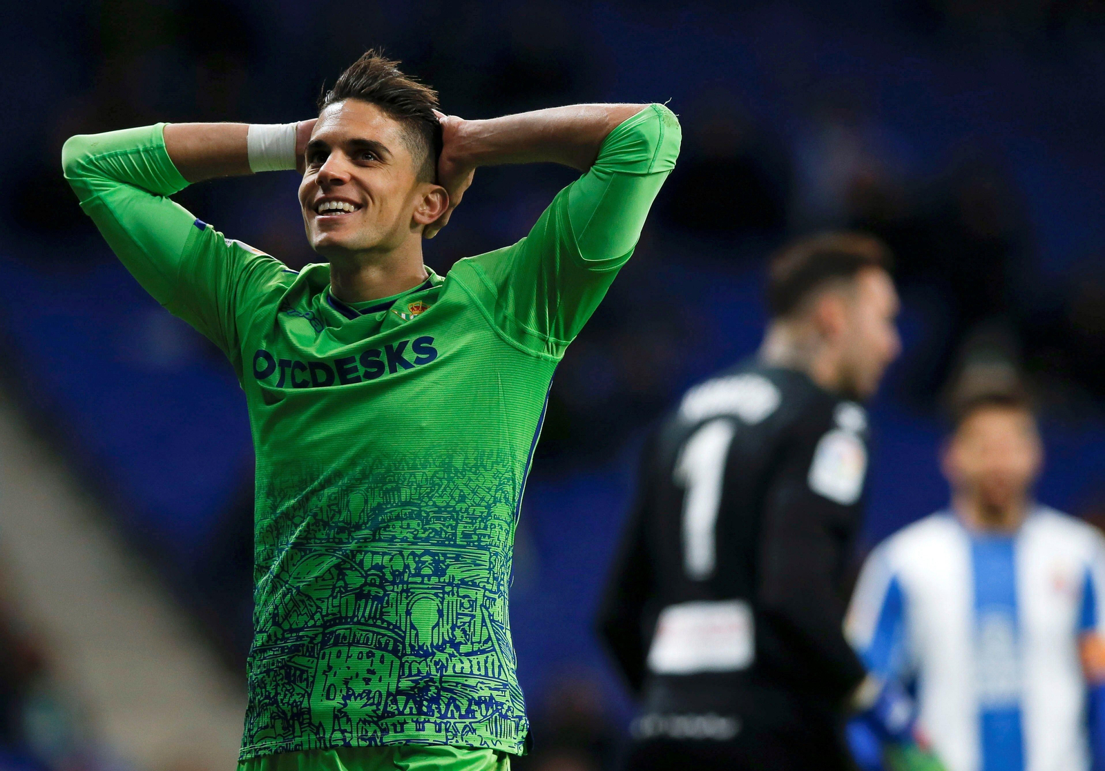 El Espanyol-Betis de los cuartos de Copa del Rey, en imágenes