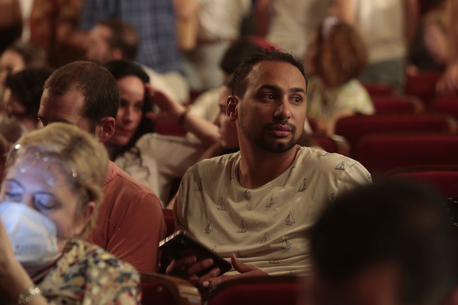 el ambiente en la tercera sesion de preliminares del COAC