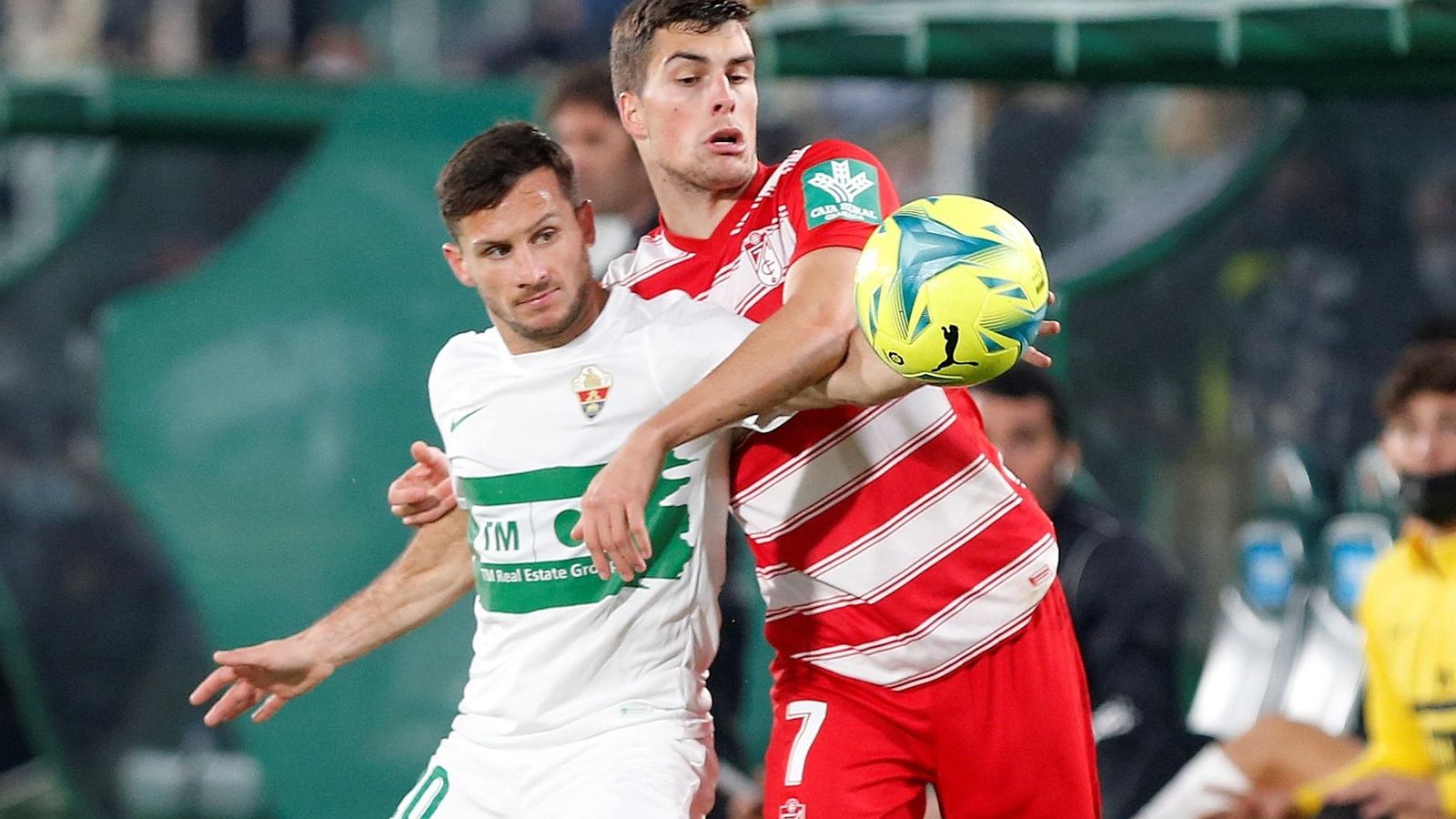 El último partido que disputó Alberto Soro fue ante el Elche.