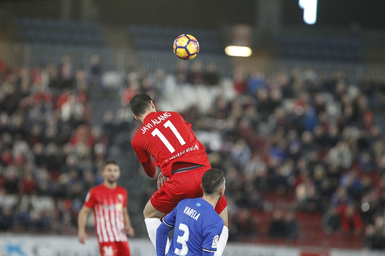 Las imágenes del UD Almería-Real Oviedo