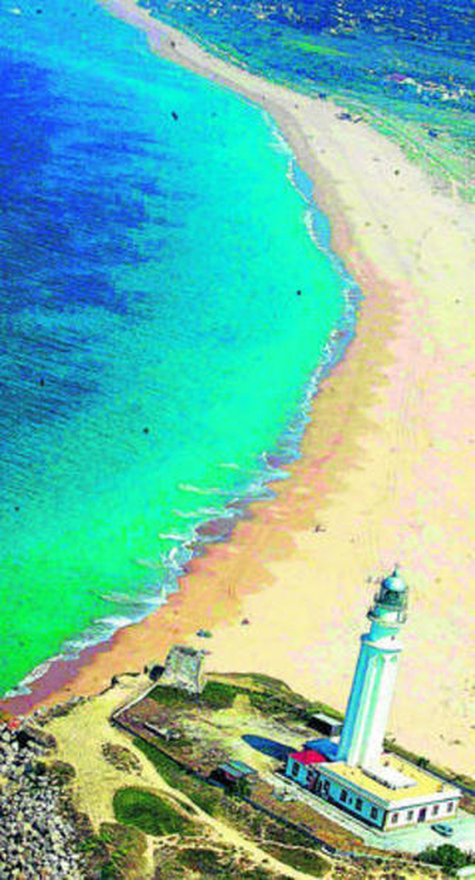 Imagen de archivo del faro de Trafalgar.