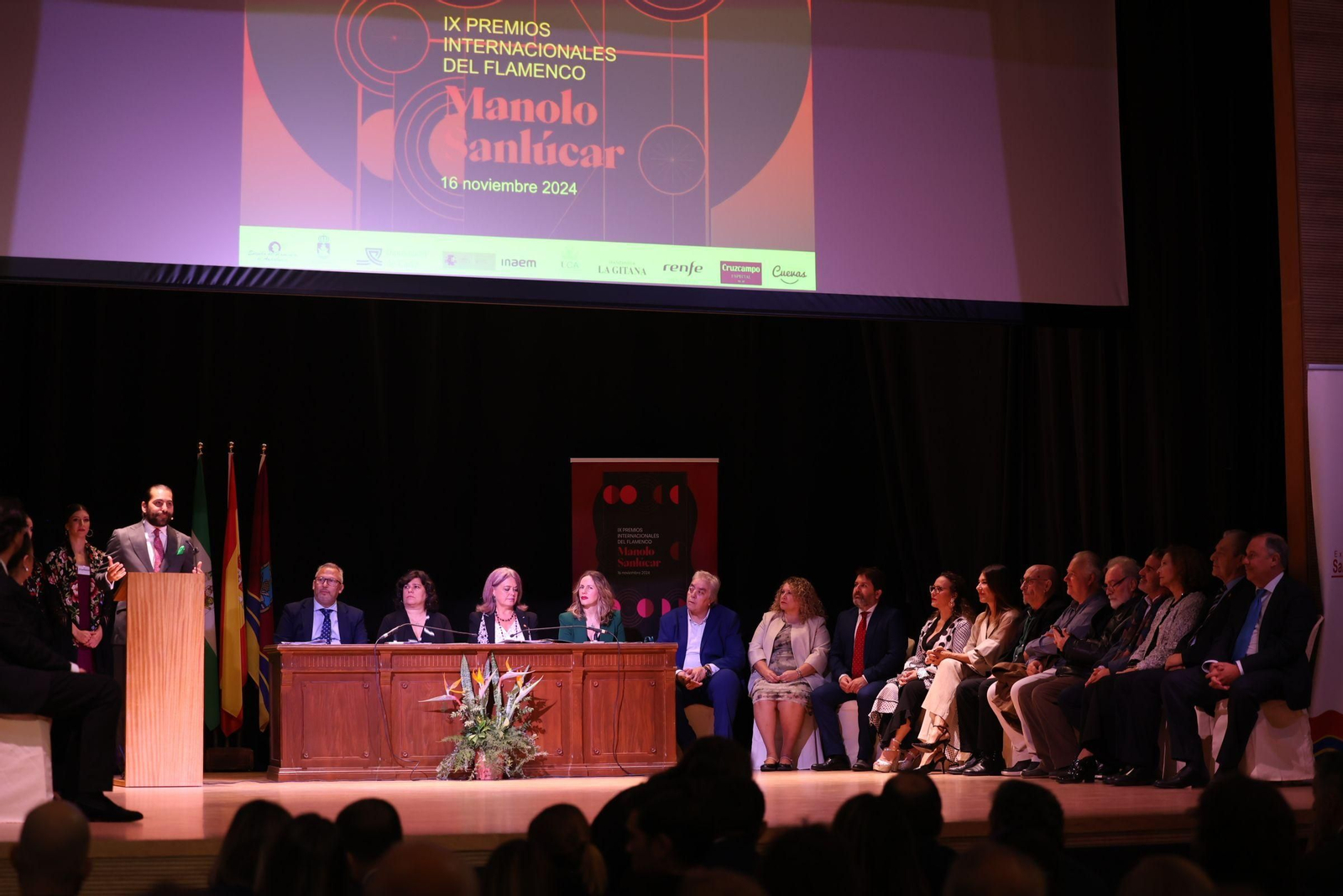 Las imágenes de la gala de entrega de los IX Premios Internacionales de Flamenco 2024 en Sanlúcar