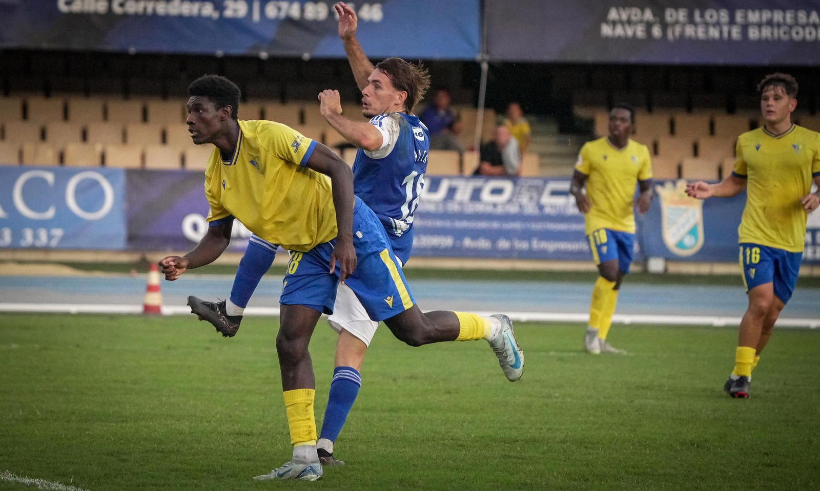 Imágenes del partido del Xerez CD - Cádiz Mirandilla