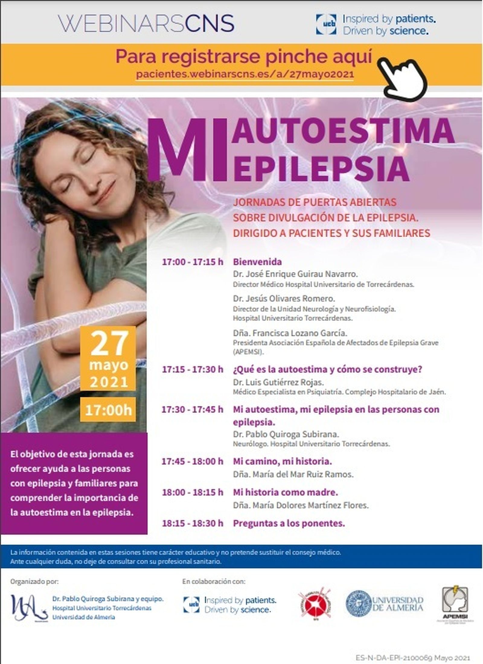 Cartel de las jornadas.