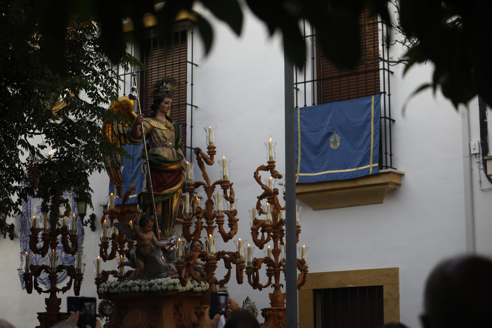 La procesión de San Rafael en Córdoba, en imágenes