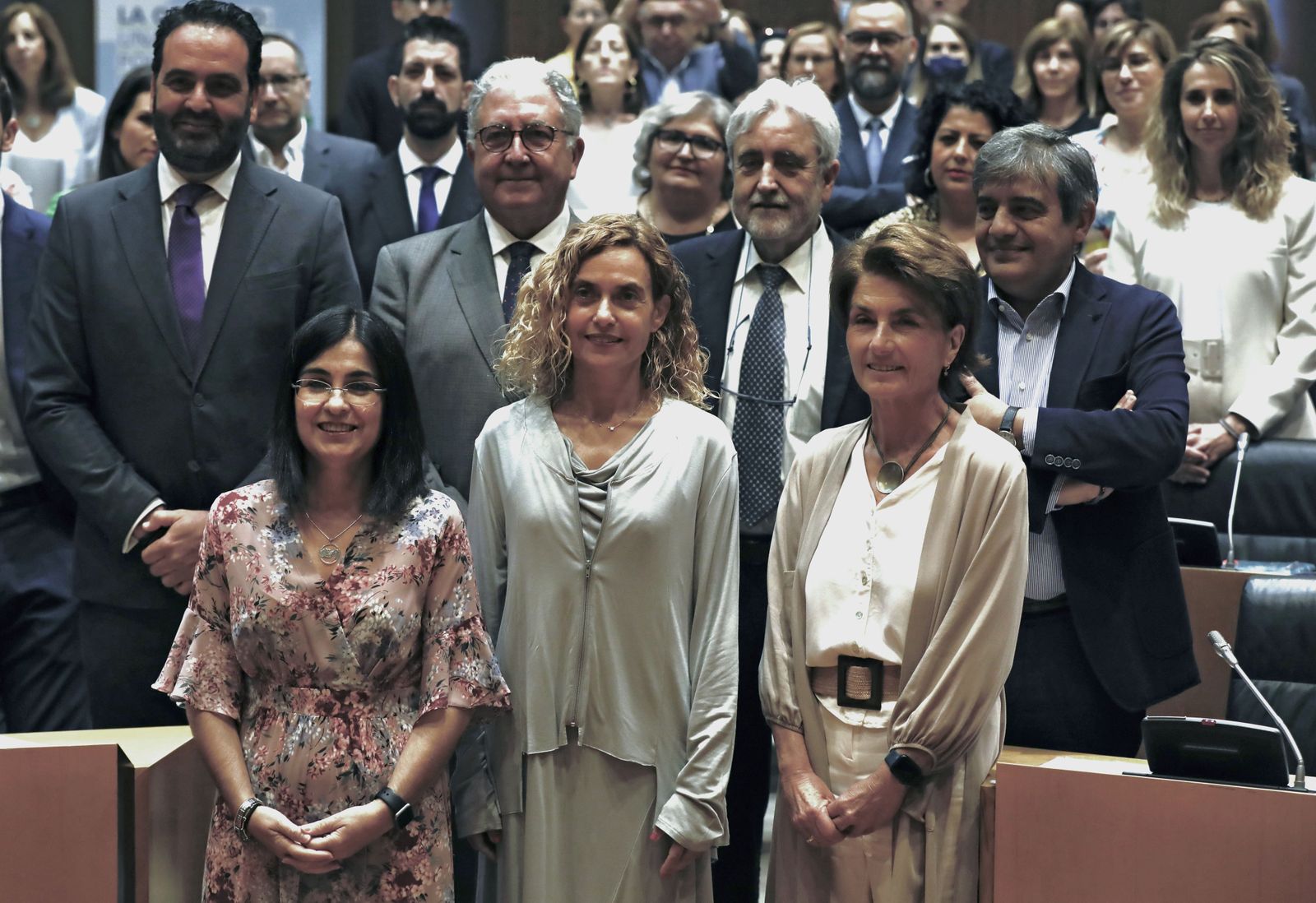 Un momento de la jornada sobre obesidad celebrada este viernes en el Congreso.
