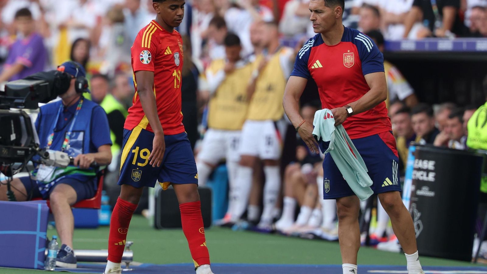 Las mejores fotos del España - Alemania