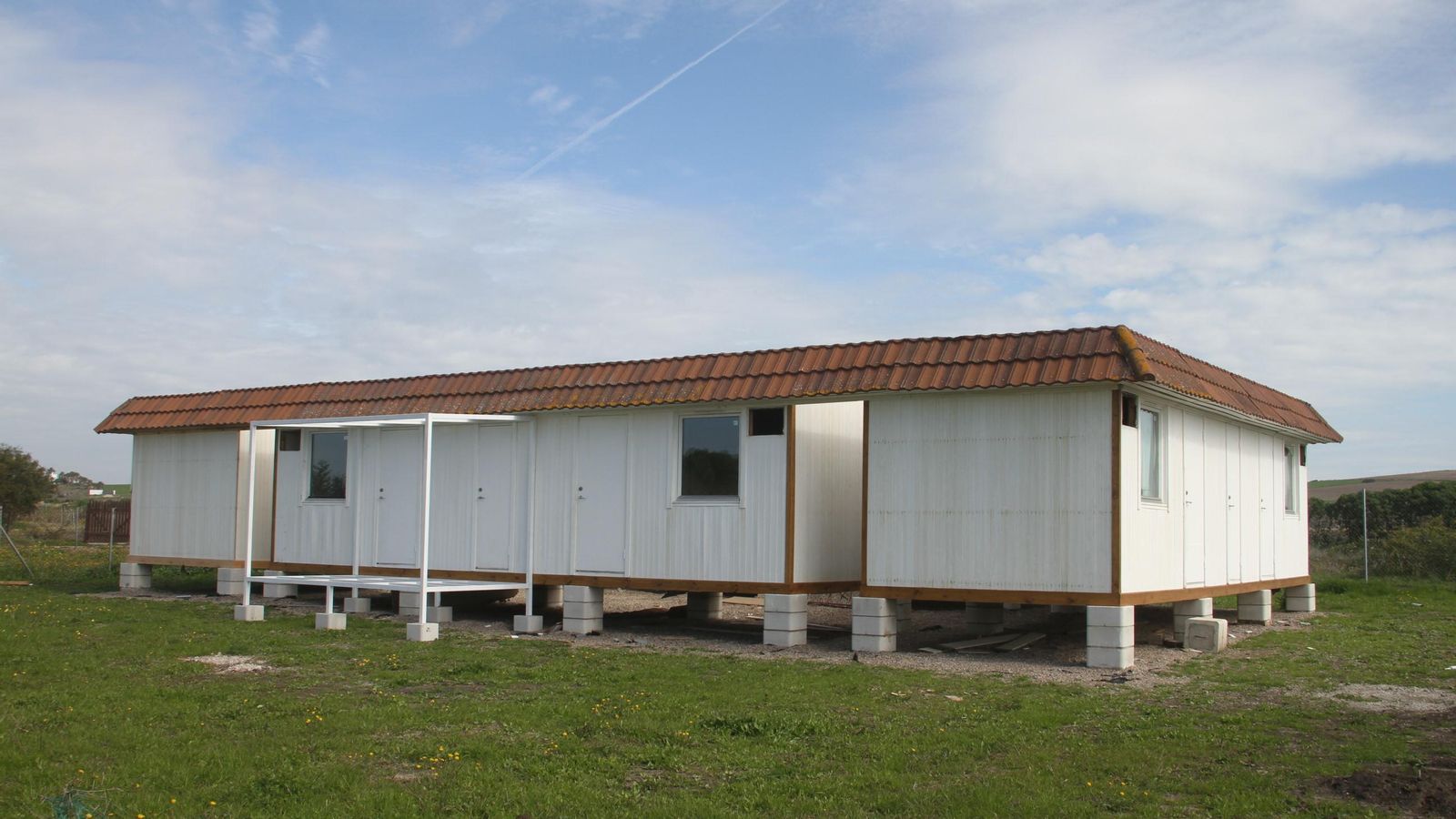 Viviendas prefabricadas en El Palmar.