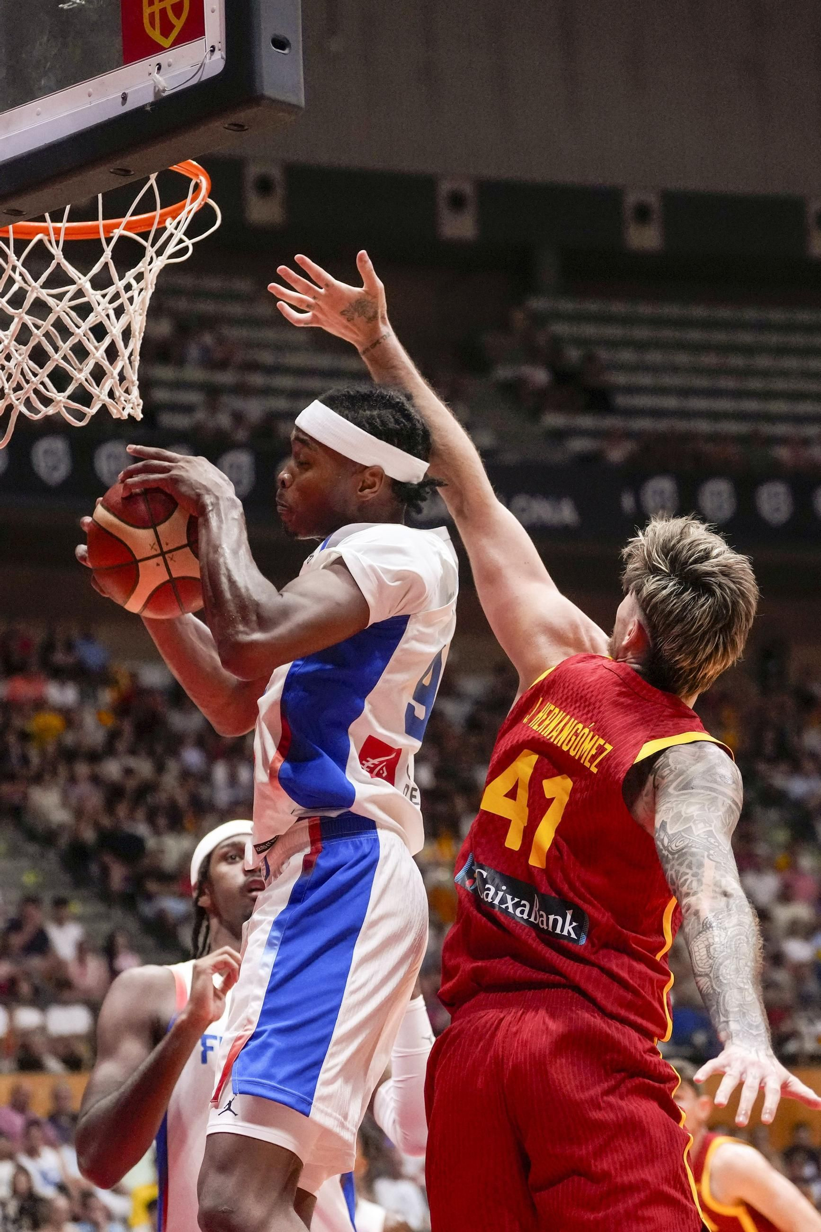 Las fotos del España - Francia de baloncesto