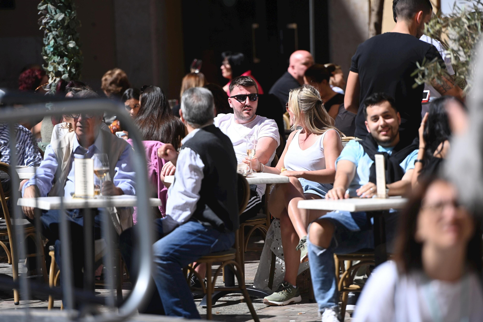 Así lucen las playas y chiringuitos de Málaga este sábado (fotos)
