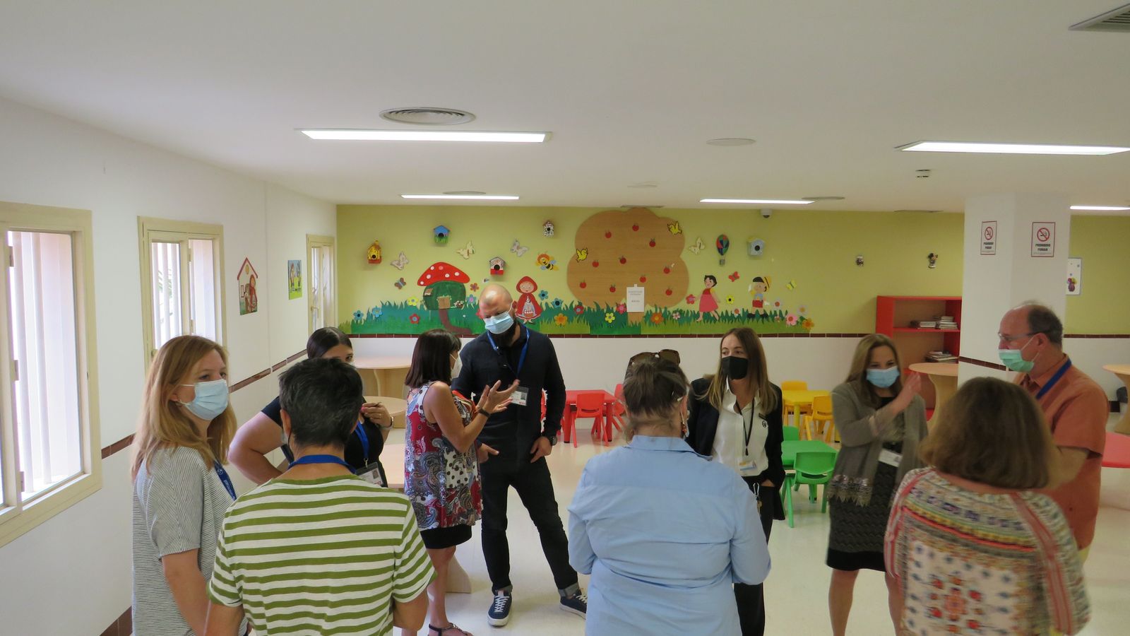 En el Departamento de Comunicaciones y Convivencia.