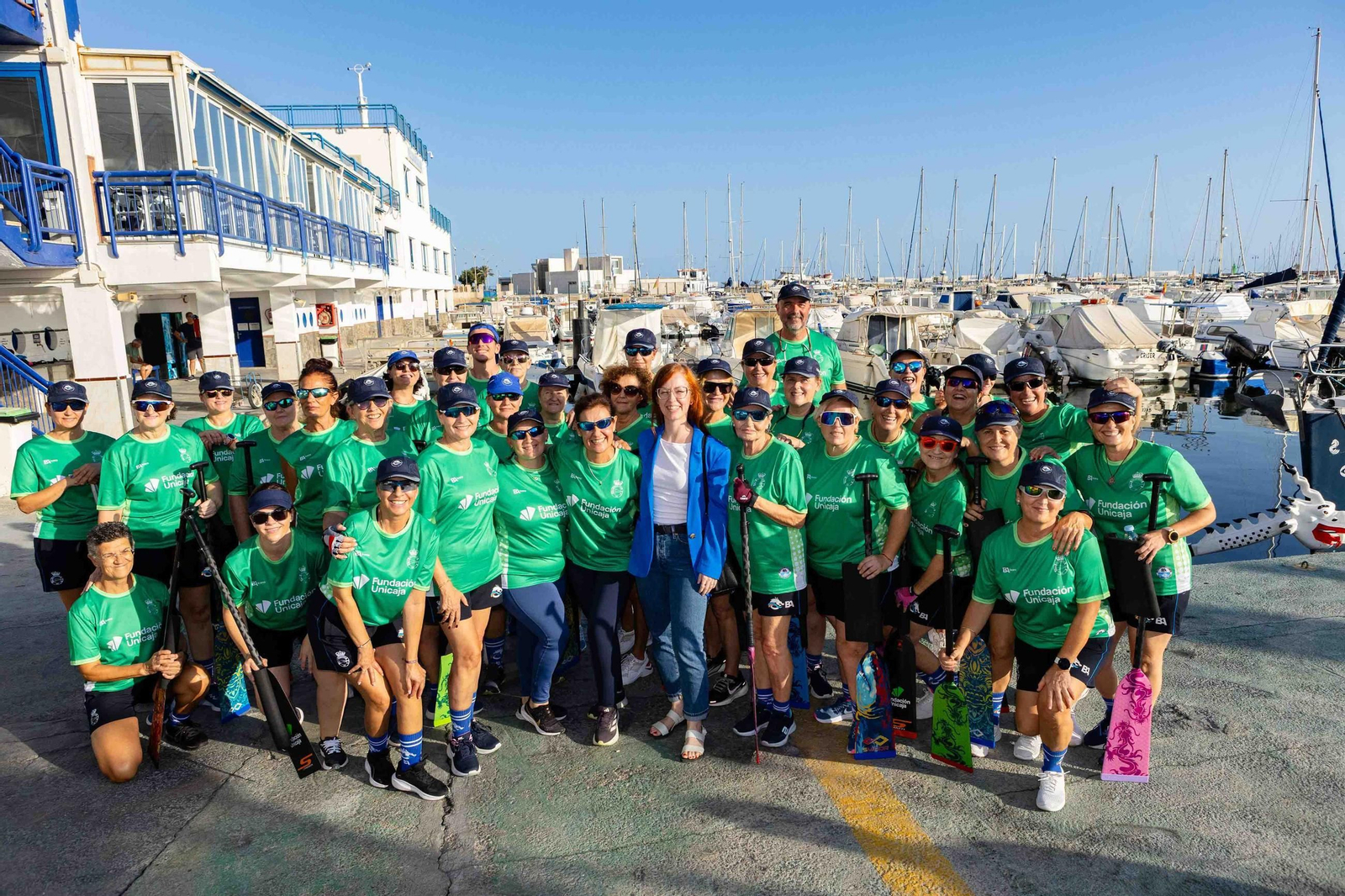 Fundación Unicaja renueva su apoyo al Real Club Náutico de Adra