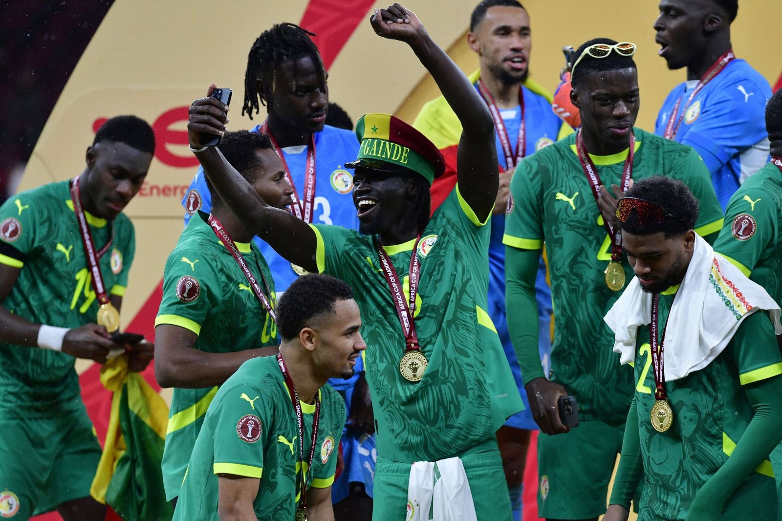 Las fotos de la final entre Marruecos y Senegal en la Copa África