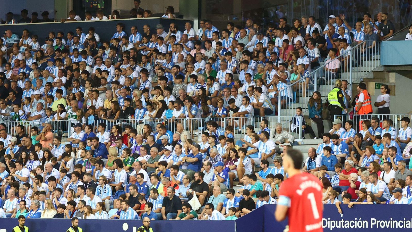 El Málaga CF - Elche, en fotos