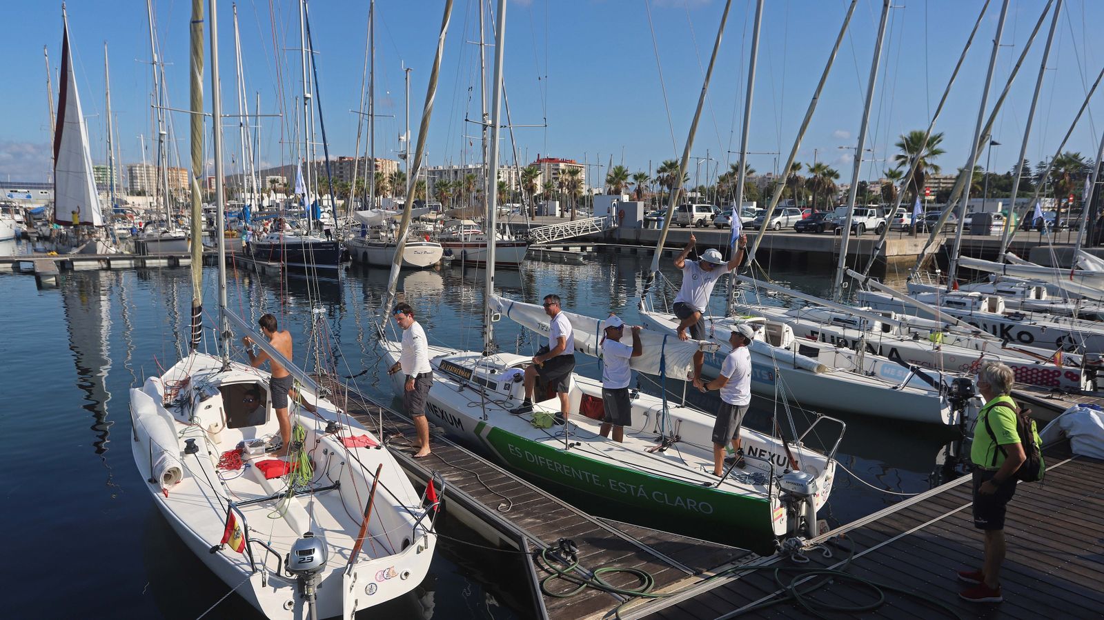 Fotos del XV Campeonato de Vela de España J80 en La Línea