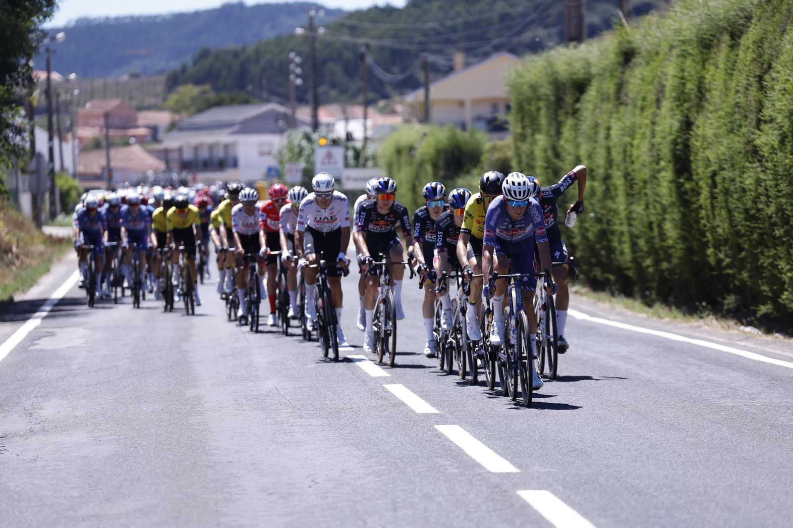Luis Ángel Maté, protagonista en la fuga de la Vuelta a España