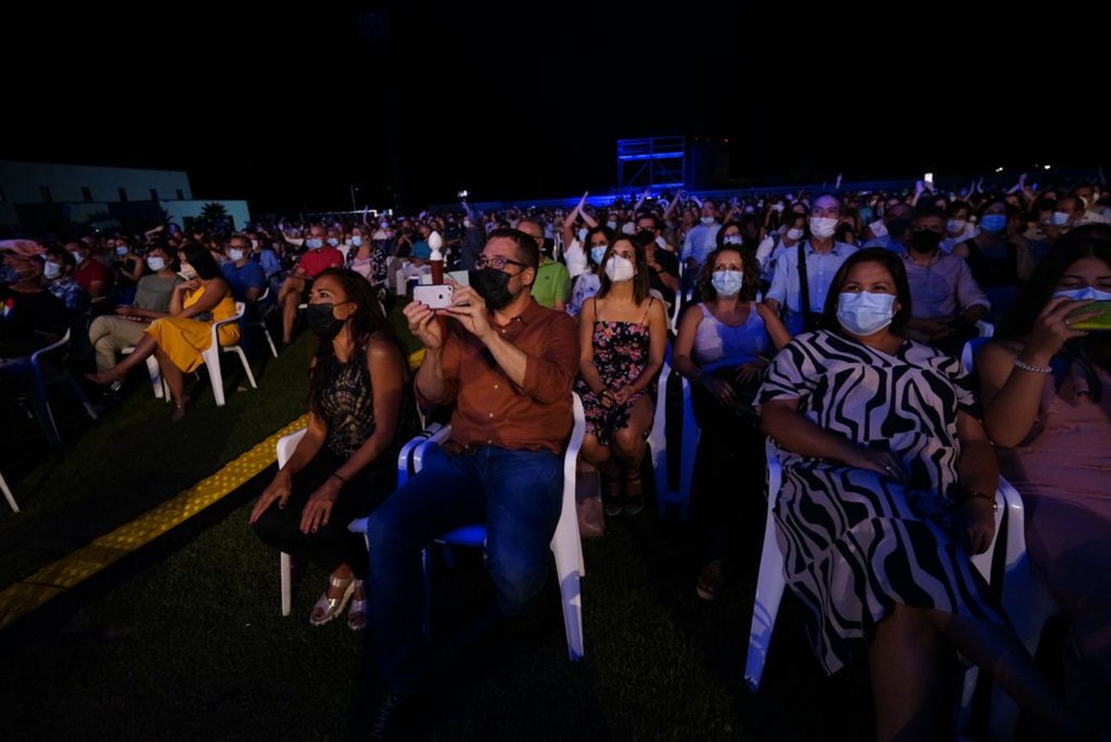 El concierto de Amaral en Pozoblanco, en imágenes