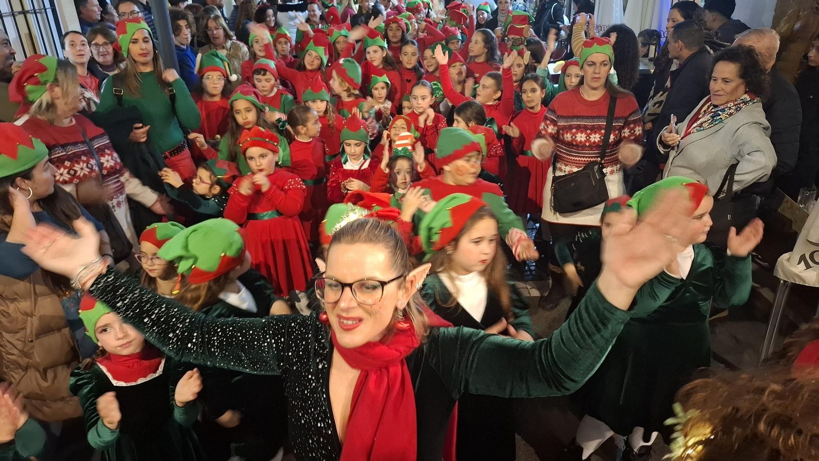 Papá Noel llegó a Puerto Real