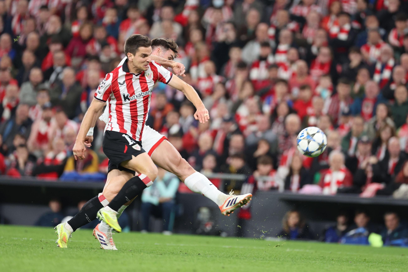 El Athletic Club-PSG, en imágenes