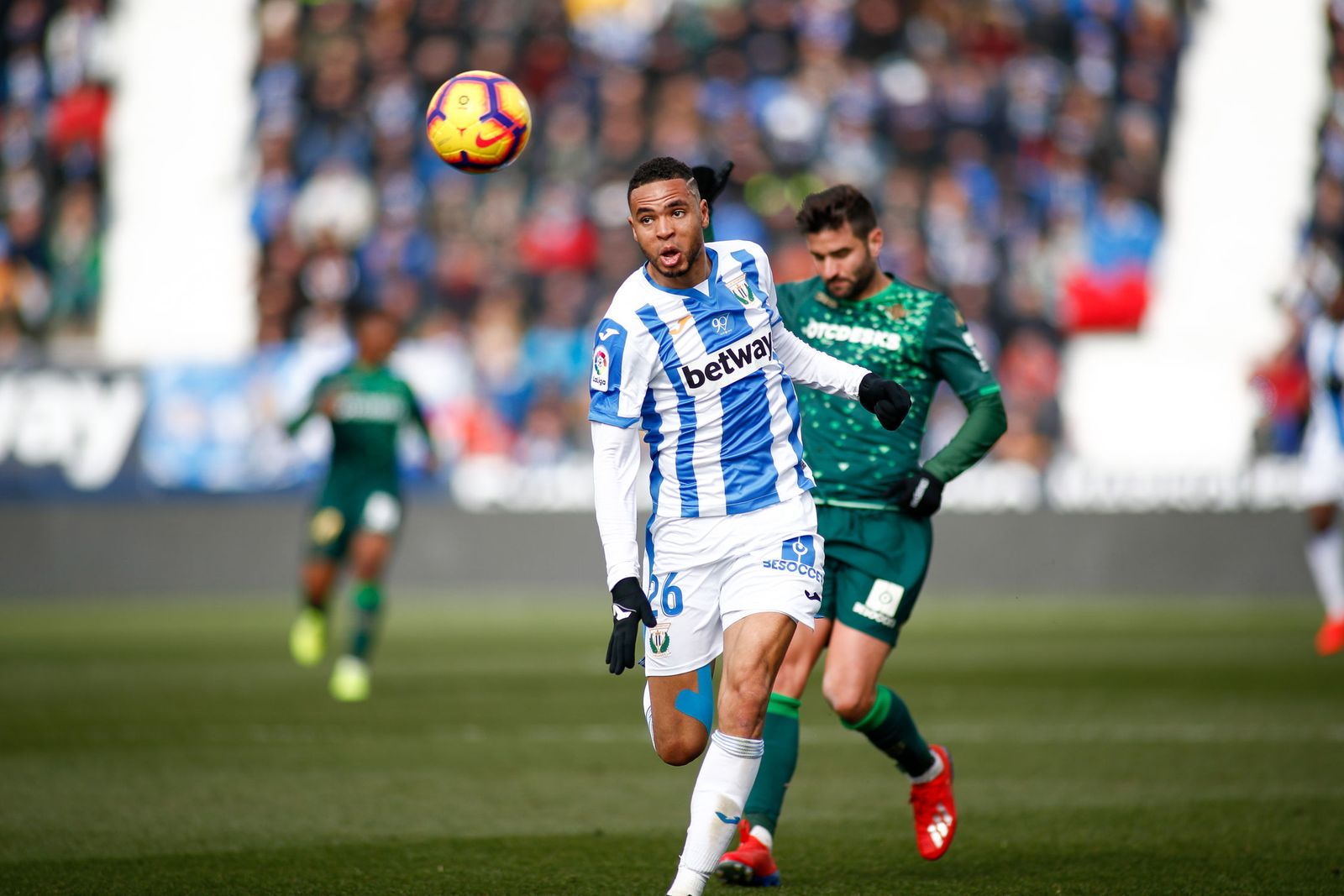 El Leganés-Betis en imágenes