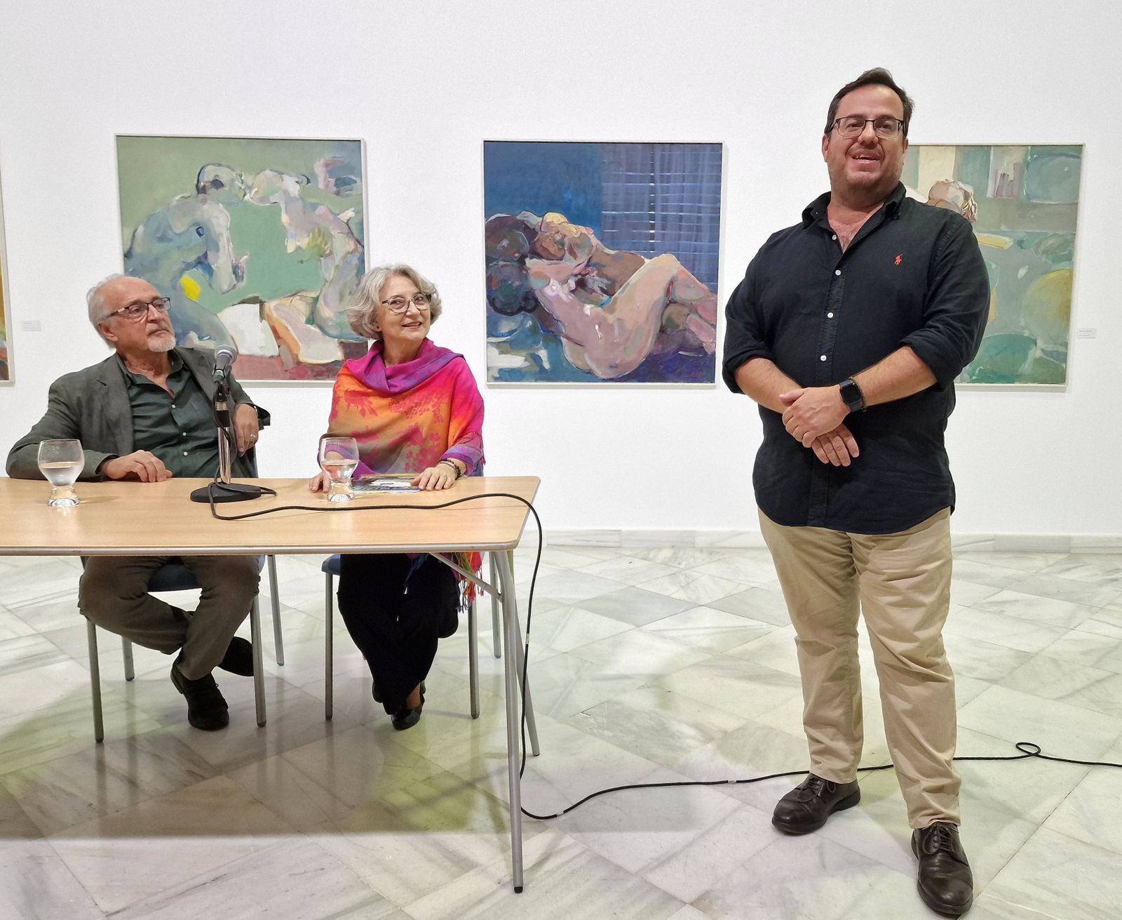 Una imagen del acto del jueves en el centro Alfonso X El Sabio.