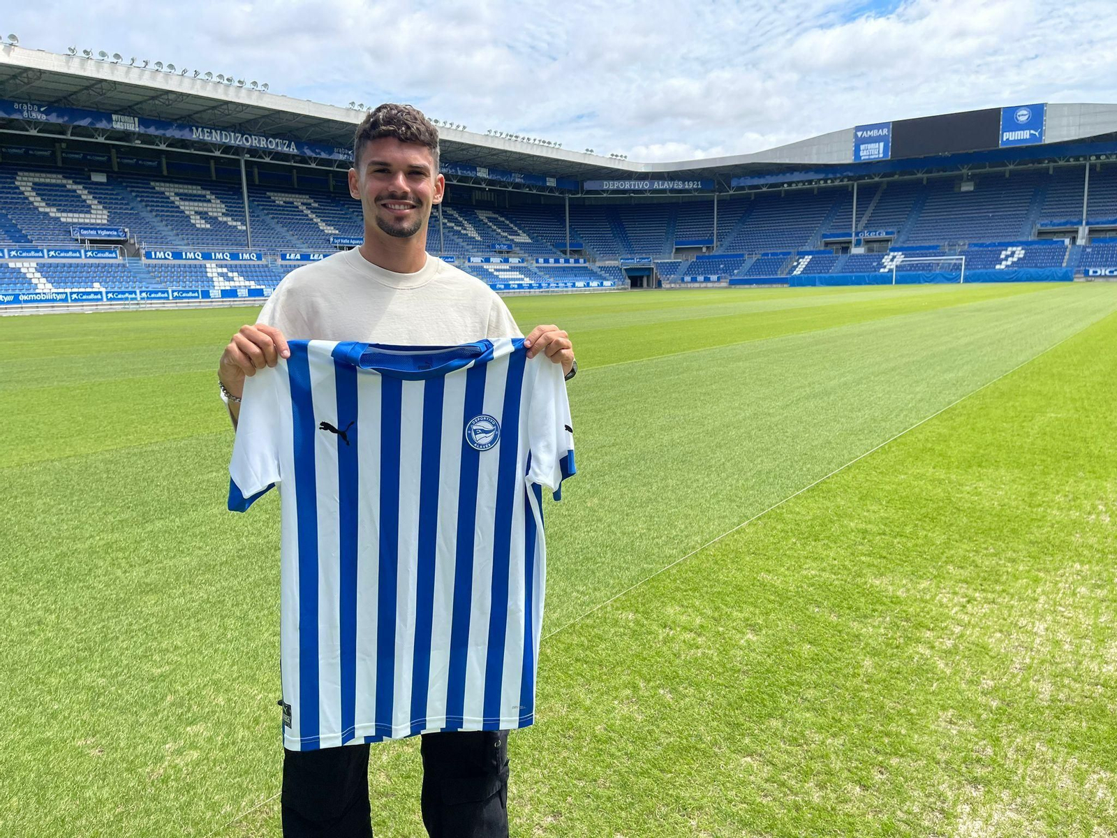 Juanma López 'Juanmita', en Mendizorroza