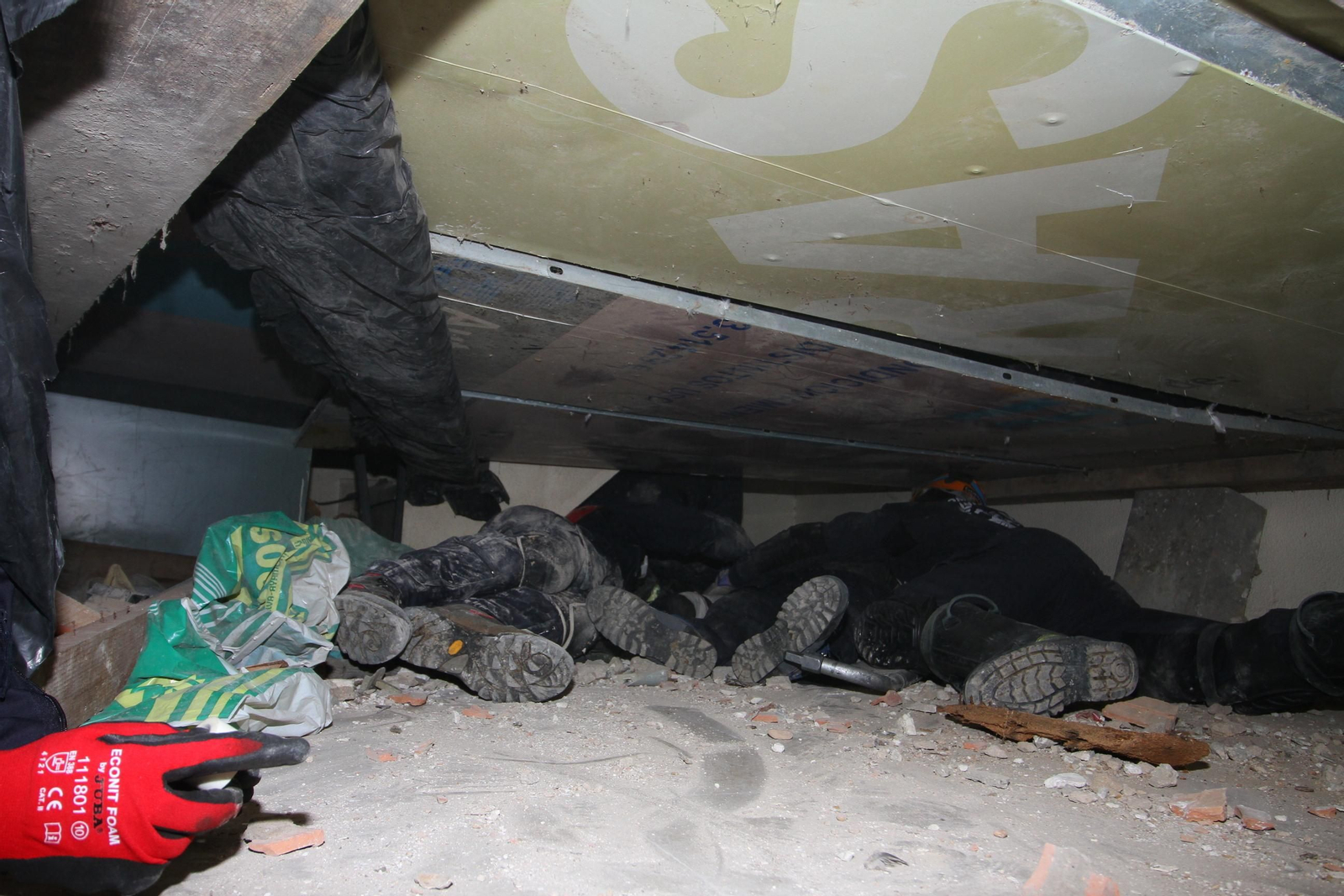 Imágenes del curso Asistencia Sanitaria en Catástrofes de Bomberos Unidos Sin Fronteras