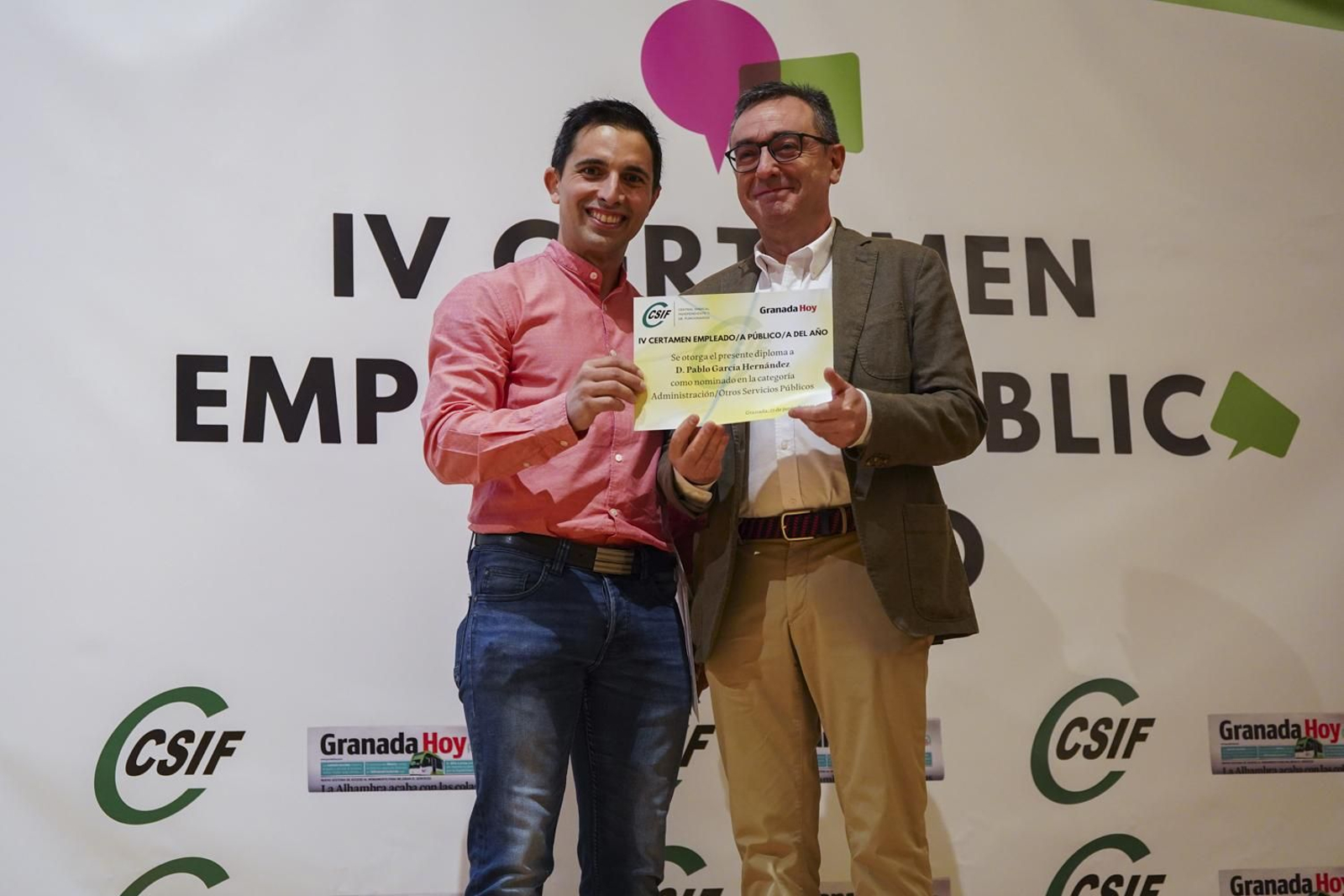IV Certamen del Empleado Público del año