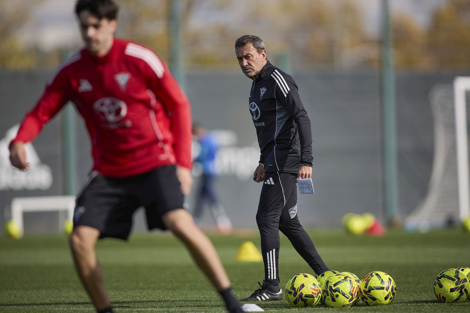 Galván apenas ha durado dos meses al frente del Mirandés