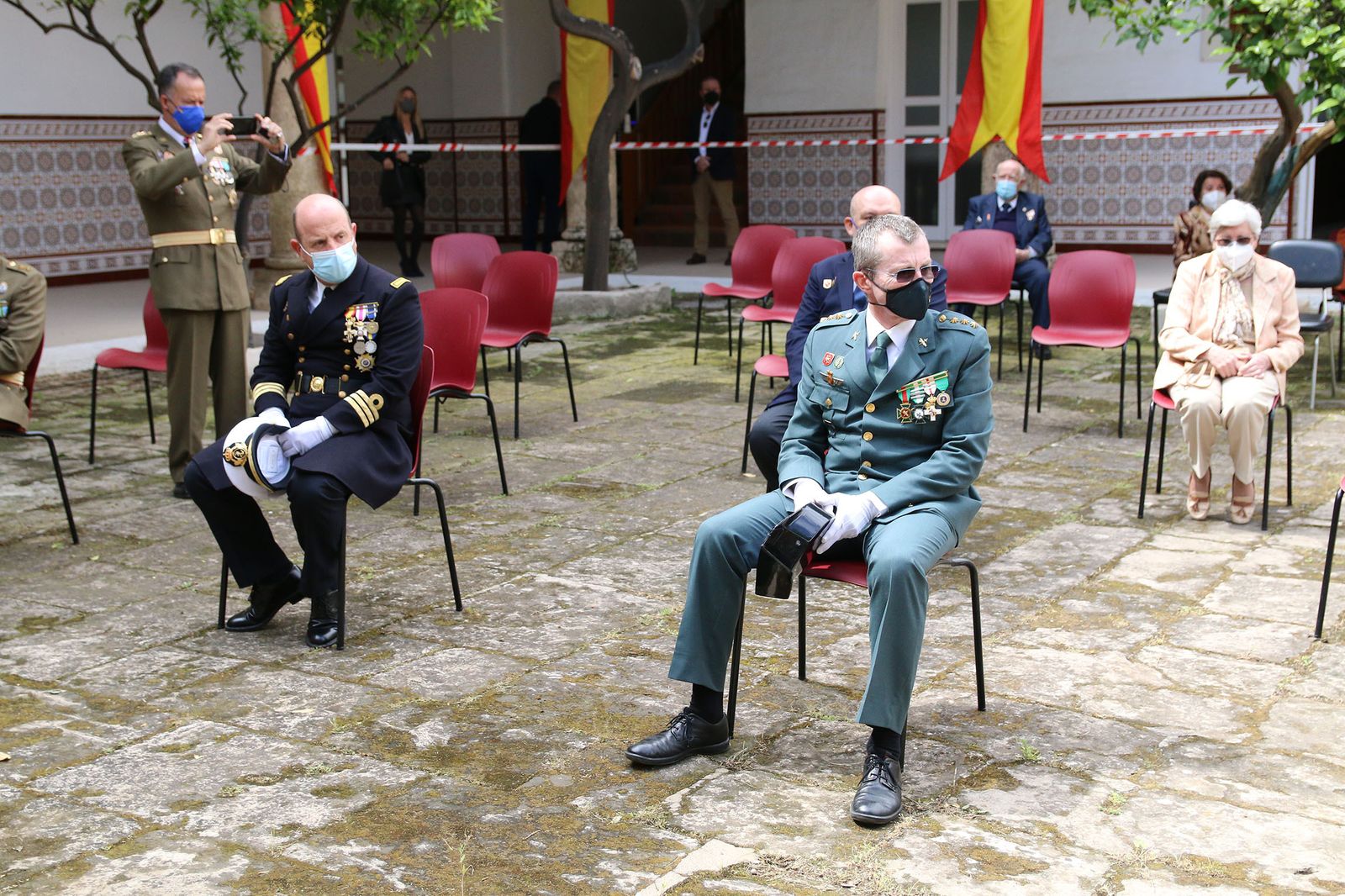 Fotogalería del acto de la Hermandad de Veteranos de Fuerzas Armadas y Guardia Civil
