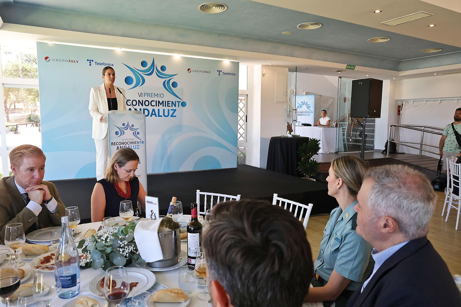 Imágenes del Acto de entrega del VI Premio Reconocimiento Andaluz a Carolina Marín, campeona olímpica de bádminton