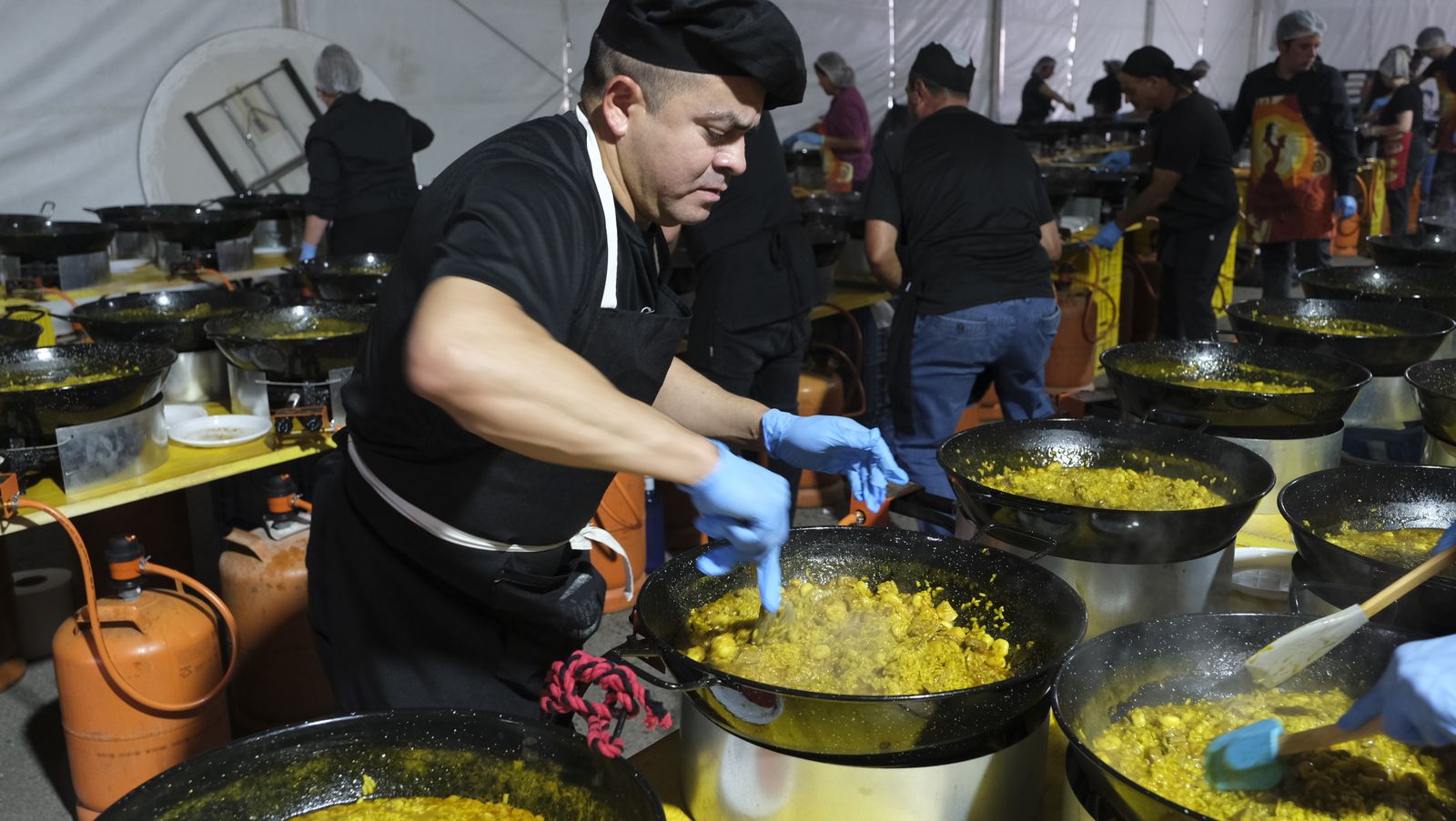 Imágenes de la comida anual de la CUCN, en Níjar
