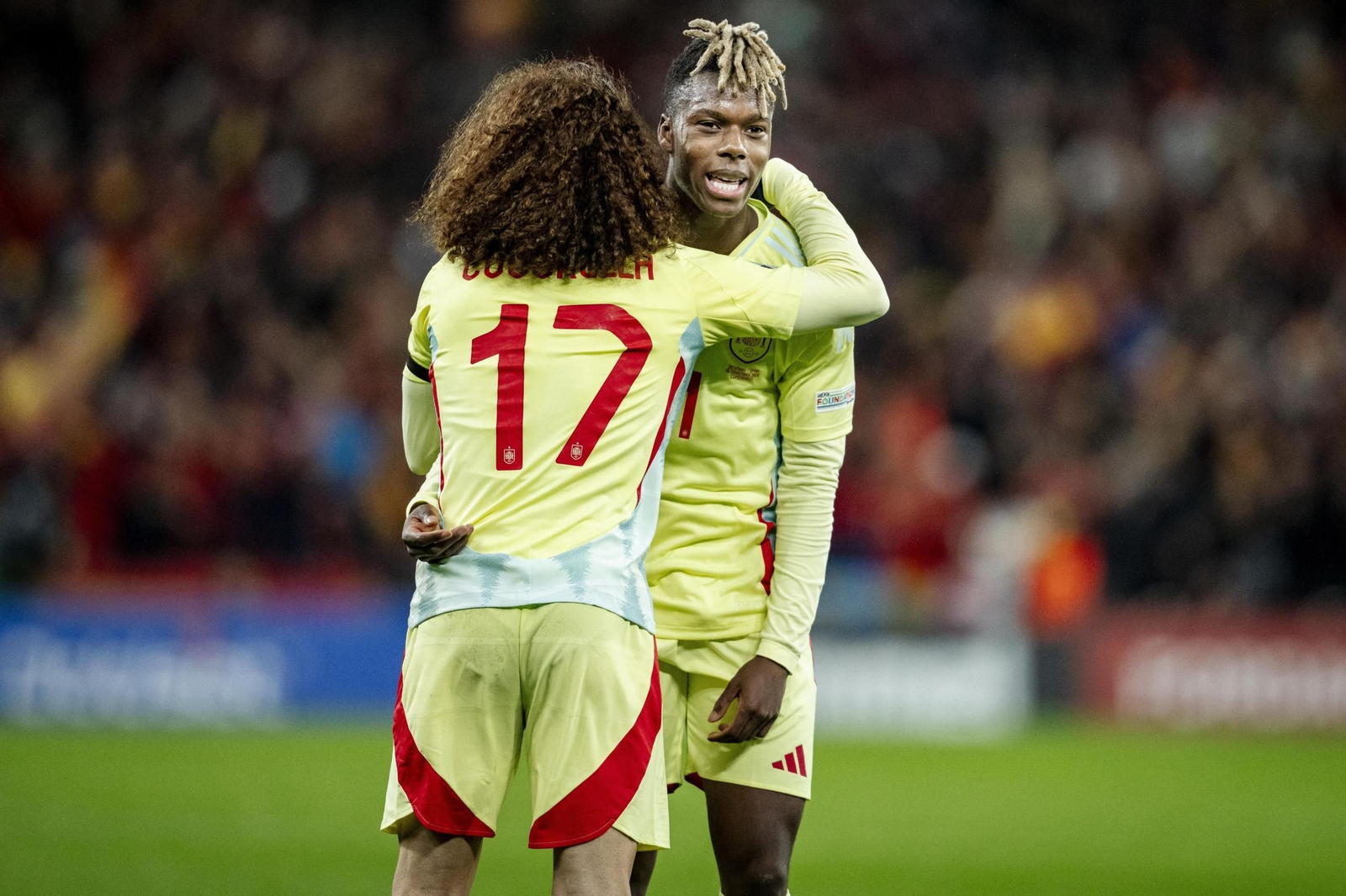 Las fotos del Dinamarca - España