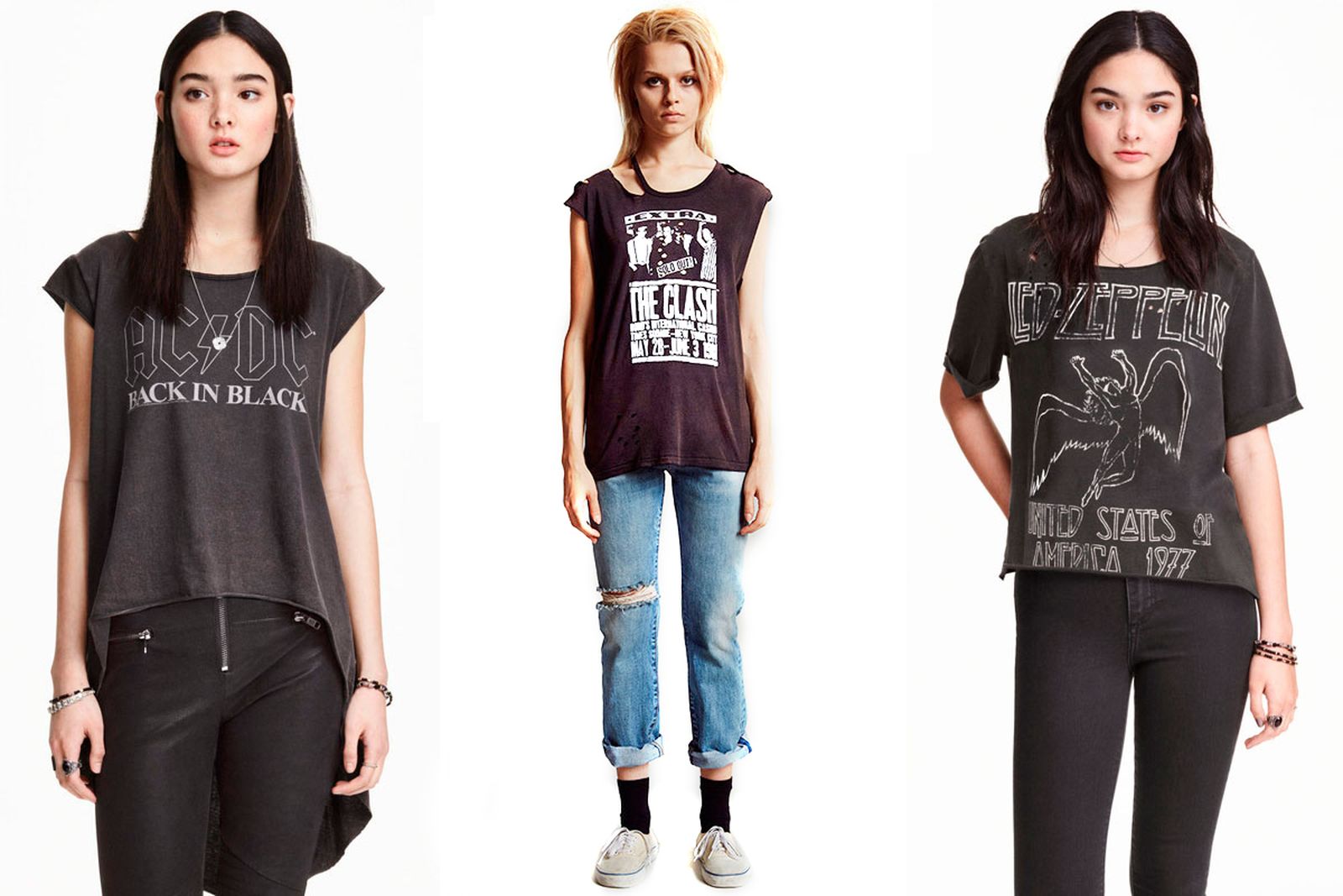 Están dando 'caló' con......las camisetas de grupos