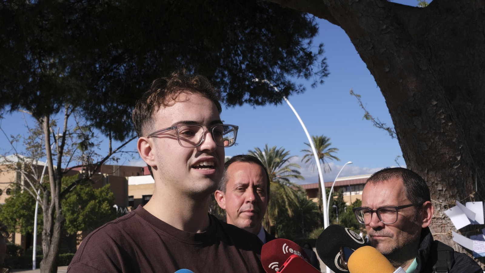El árbol de la democracia de la Universidad de Almería, en imágenes