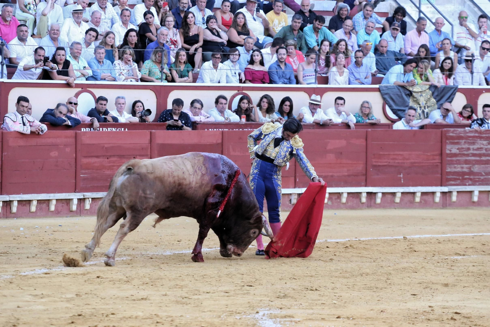 Morante de la Puebla toreando en El Puerto de Santa María en 2019.