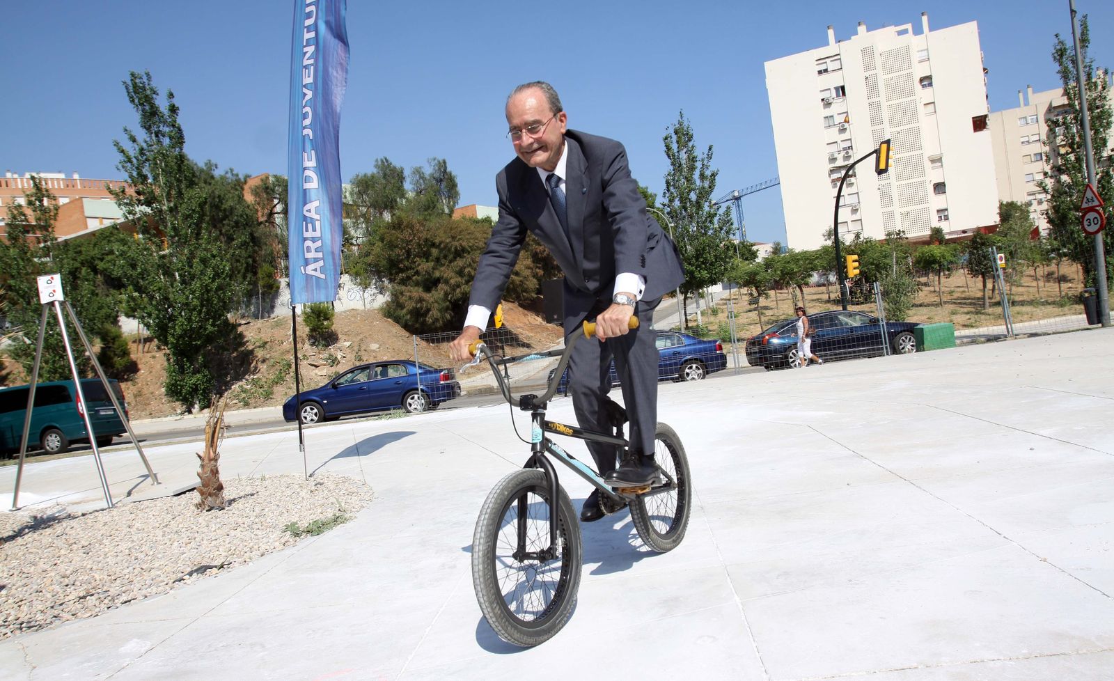 De la Torre, en el Skate Park.