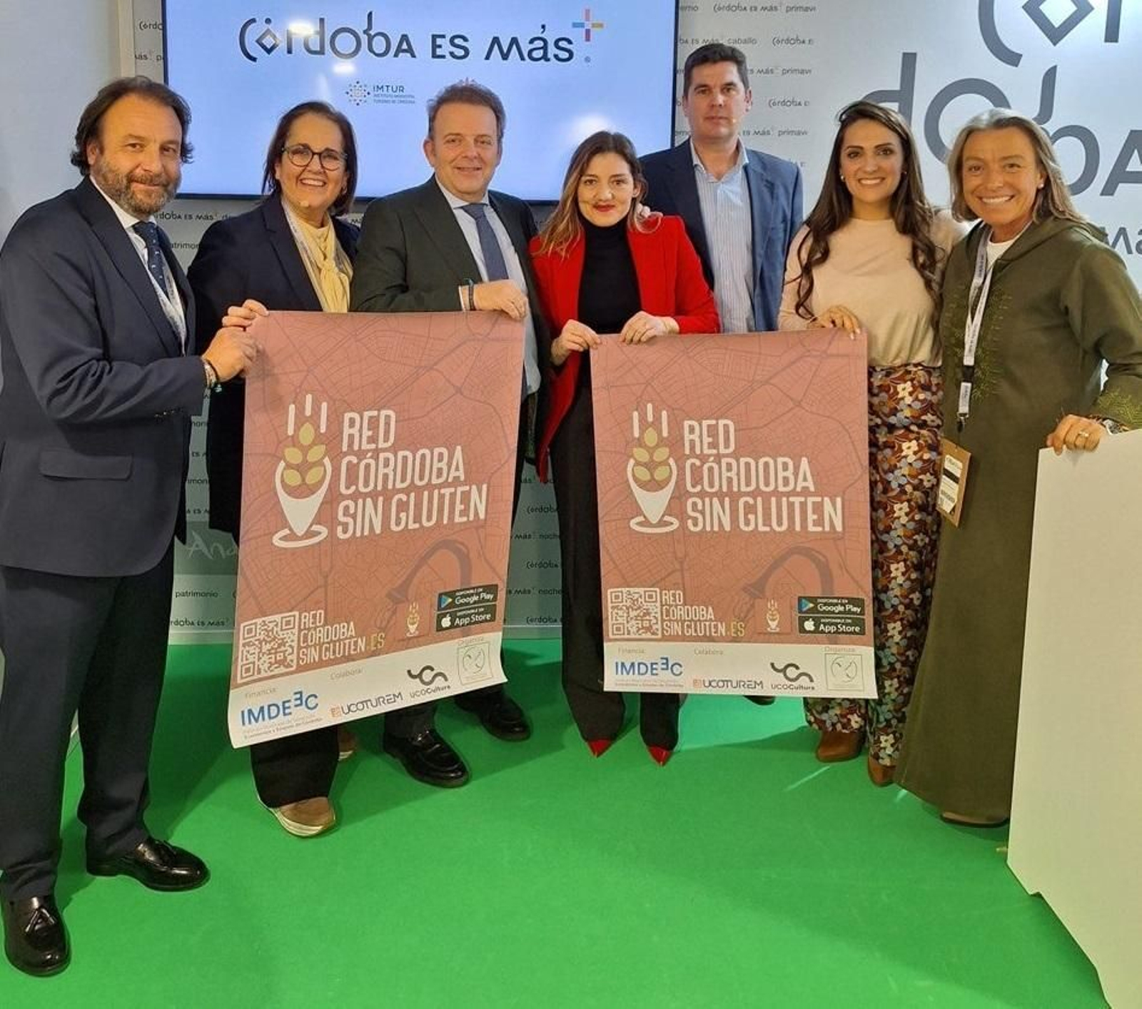 Presentación de la Red de Establecimientos Sin Gluten de Córdoba en Fitur. Presentación de la Red de Establecimientos Sin Gluten de Córdoba en Fitur.