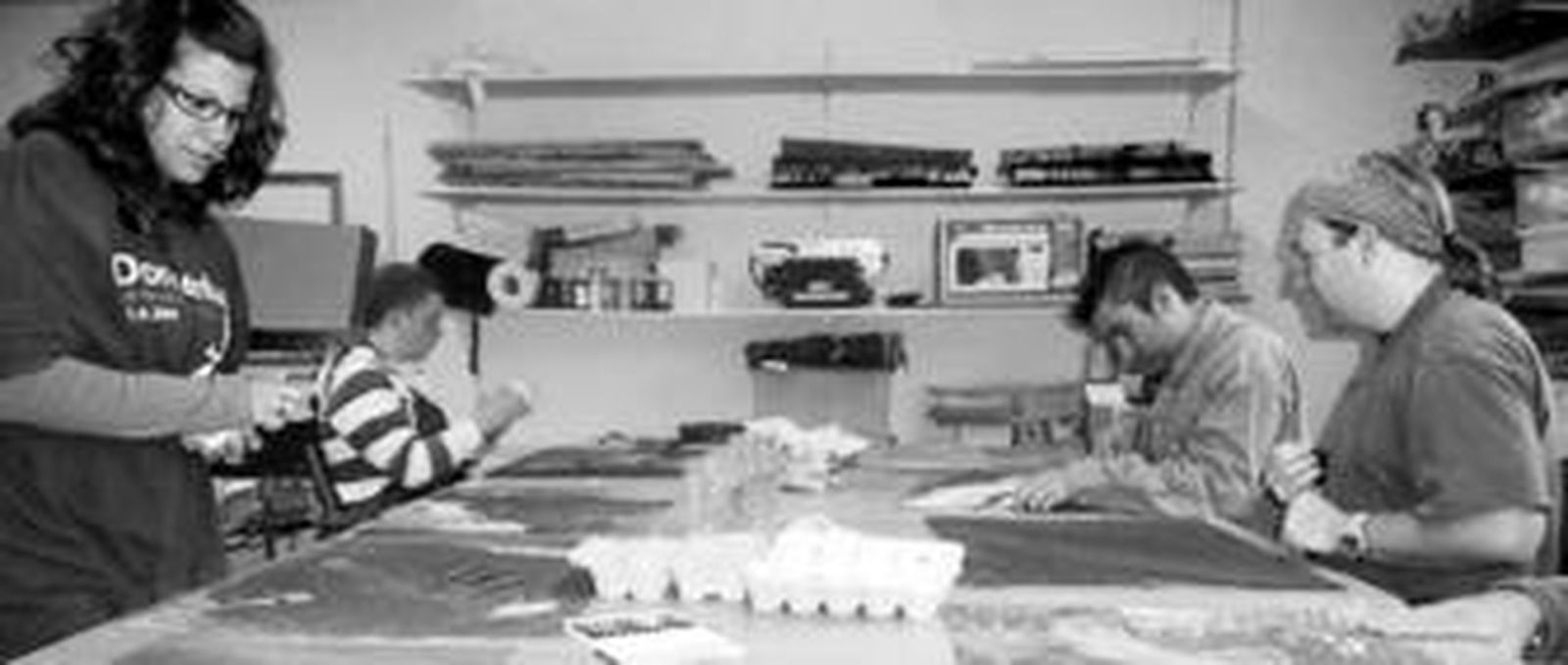 El encuentro intercultural en la ciudad alemana de Ochtrup estuvo aderezado por un taller de fotografía, arte y pintura.