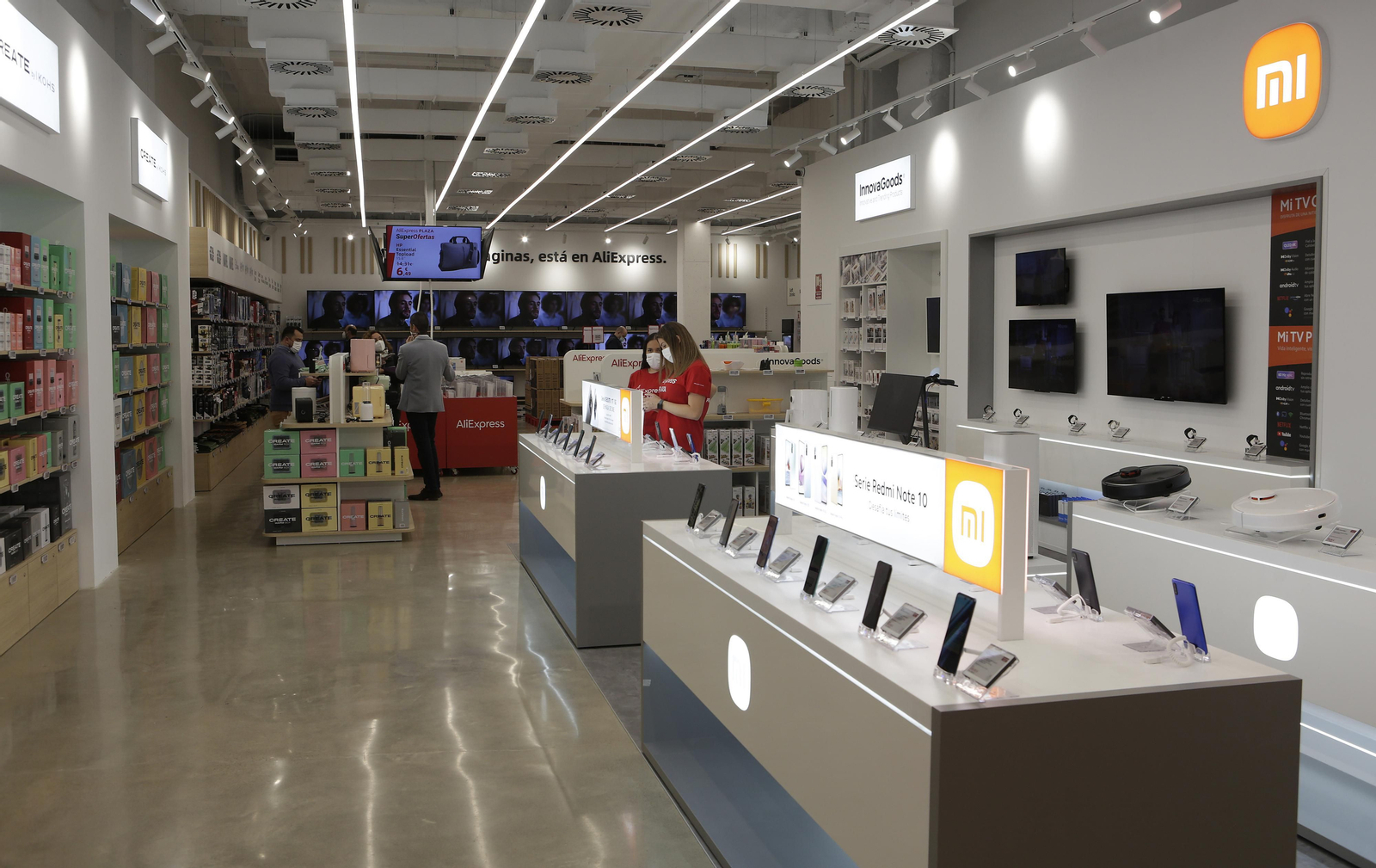 Apertura de tienda de AliExpress en Lagoh, Sevilla